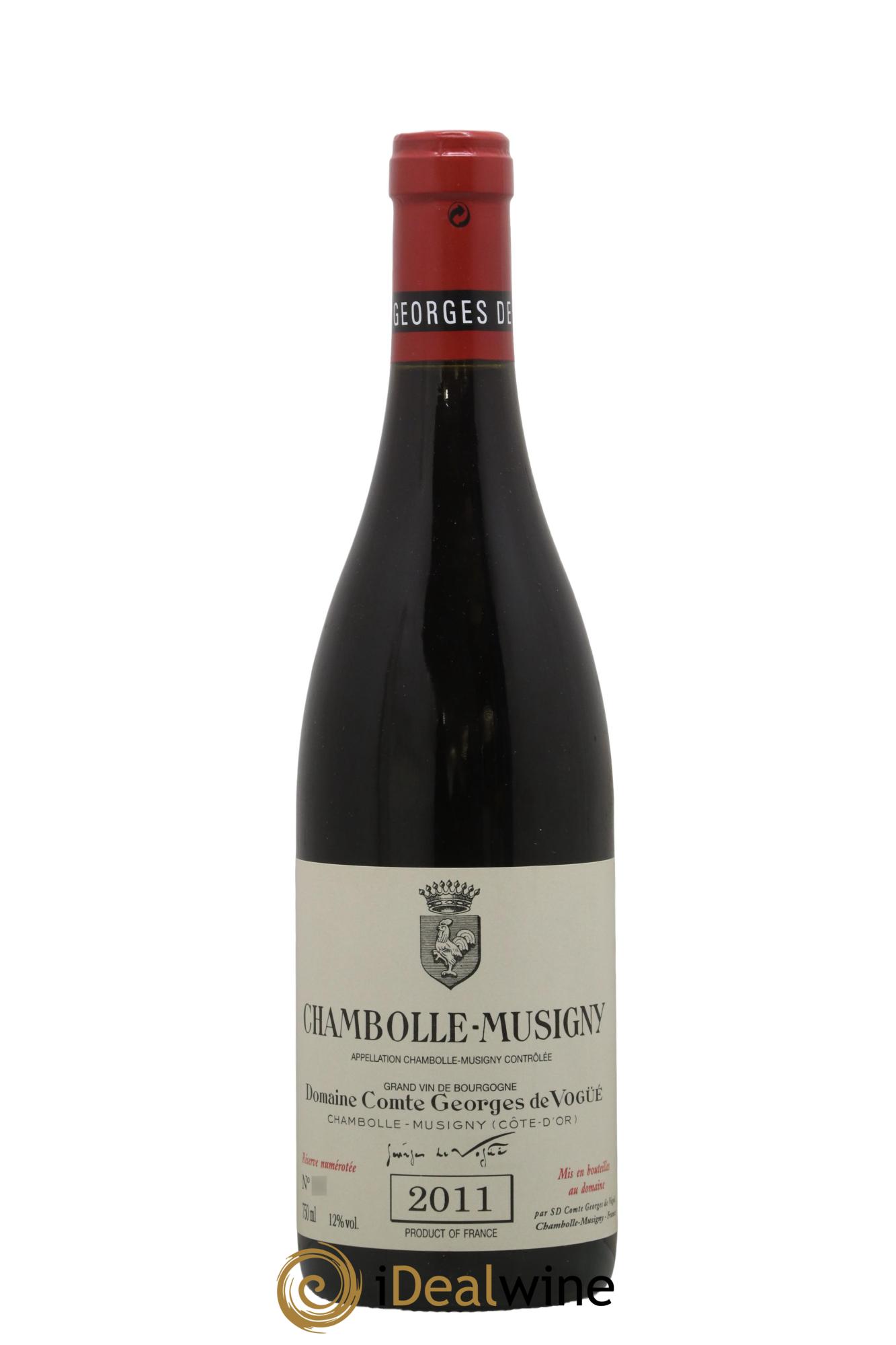 Chambolle-Musigny Comte Georges de Vogüé 2011 - Lot de 1 bouteille - 0
