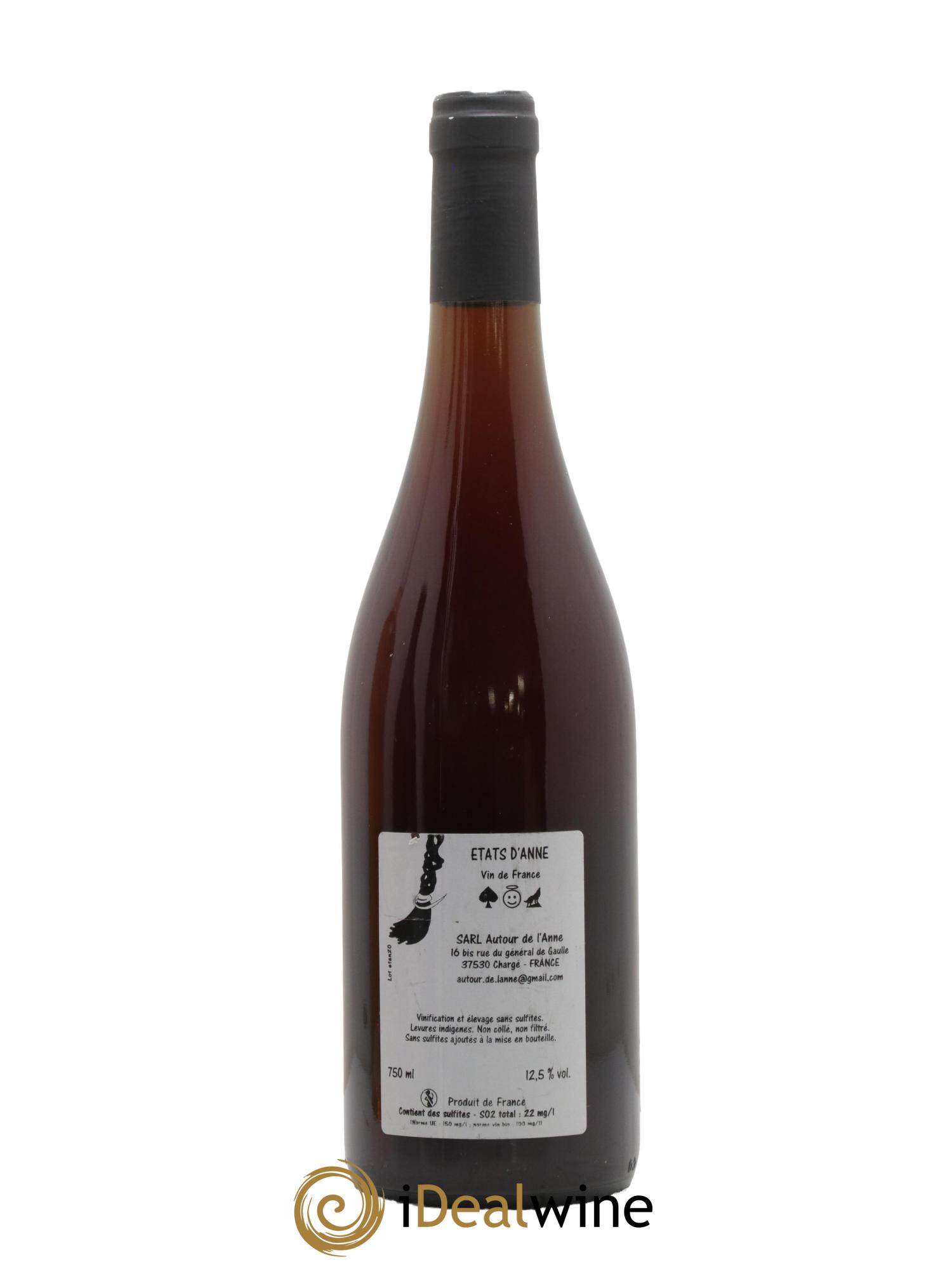 Vin de France Les Etats d'Anne 2020 - Lotto di 1 bottiglia - 1