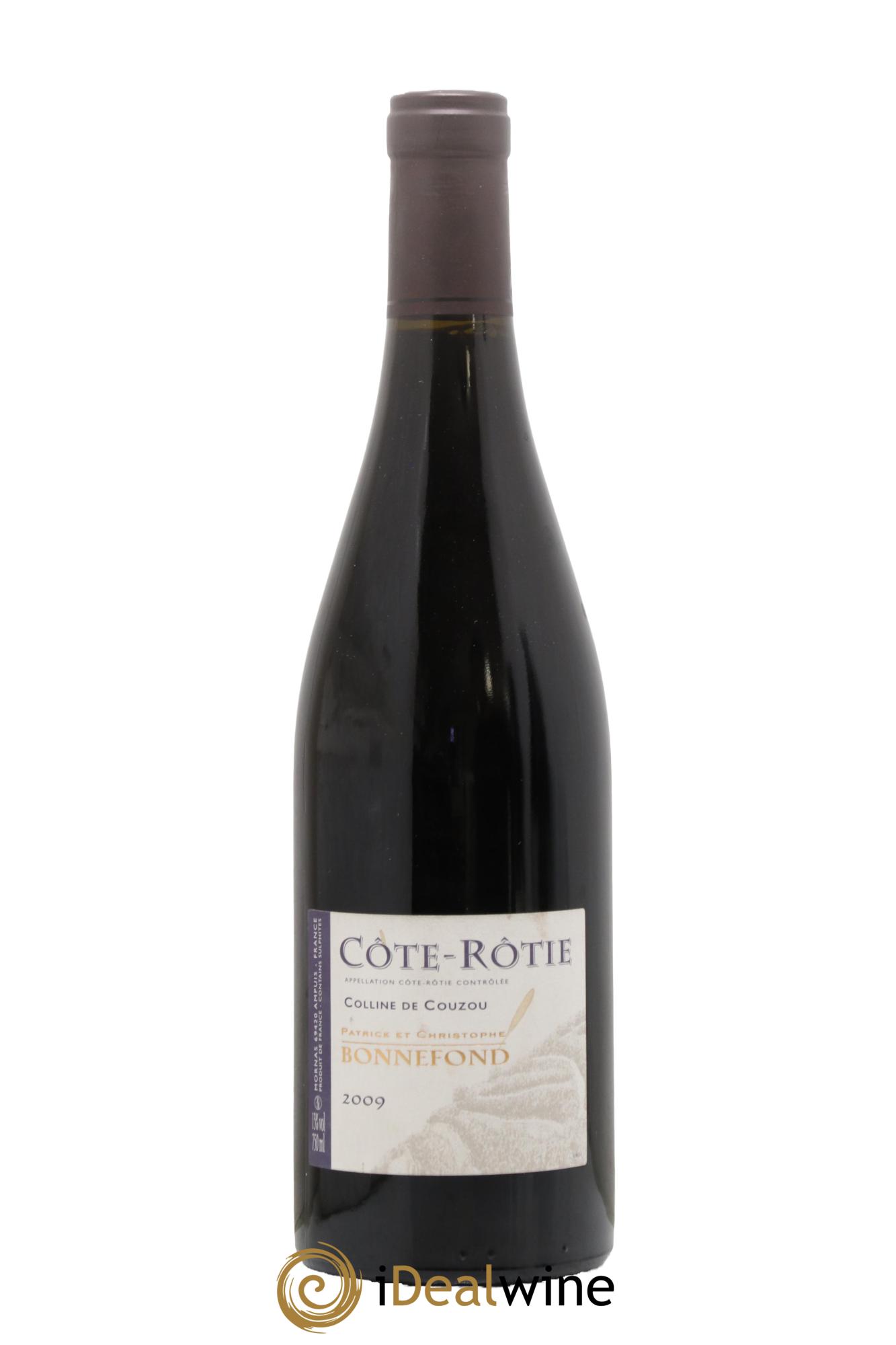 Côte-Rôtie Colline de Couzou Domaine Bonnefond 2009 - Lot de 1 bouteille - 0