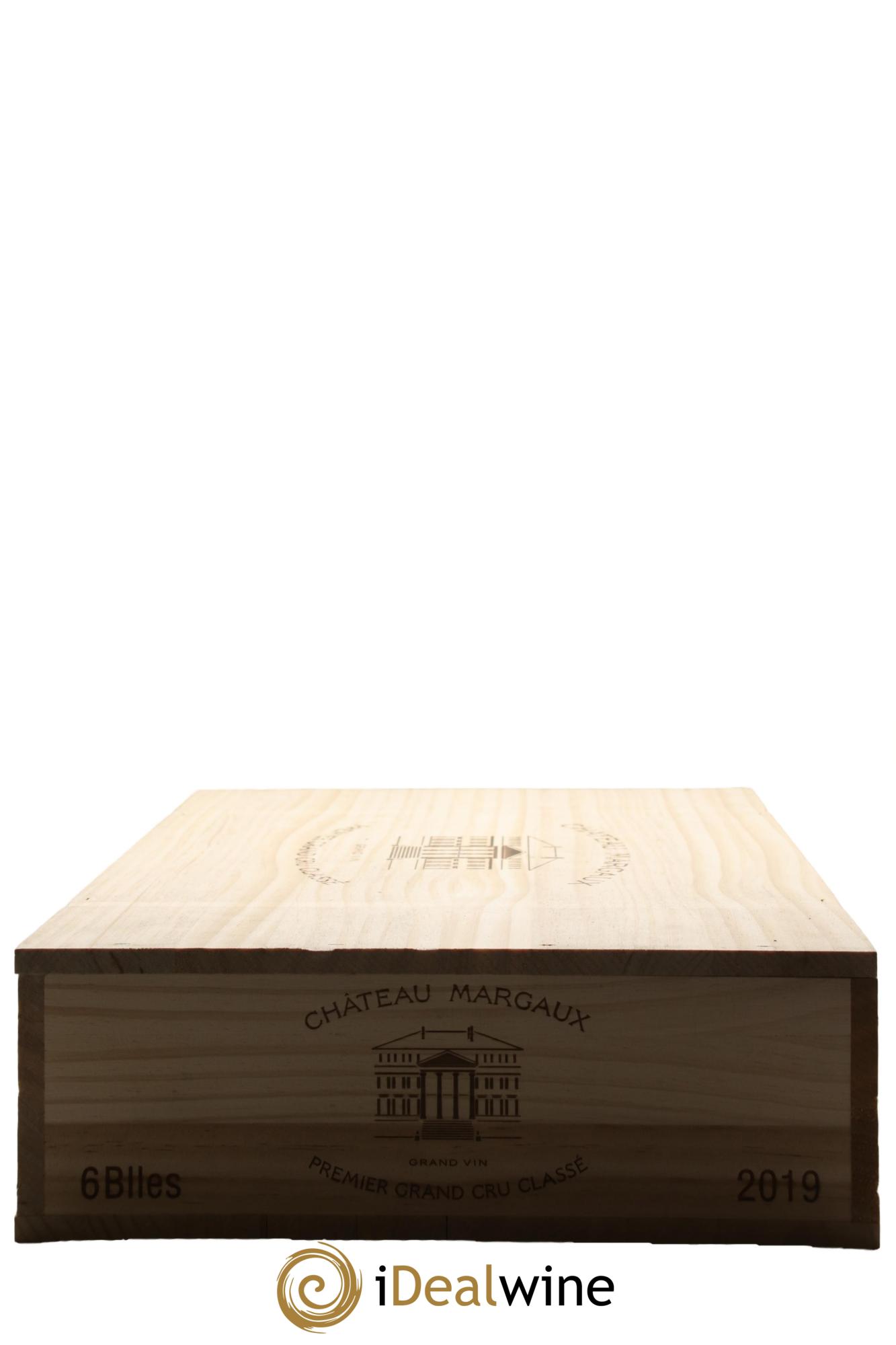 Château Margaux 1er Grand Cru Classé 2019 - Lot de 6 bouteilles - 6