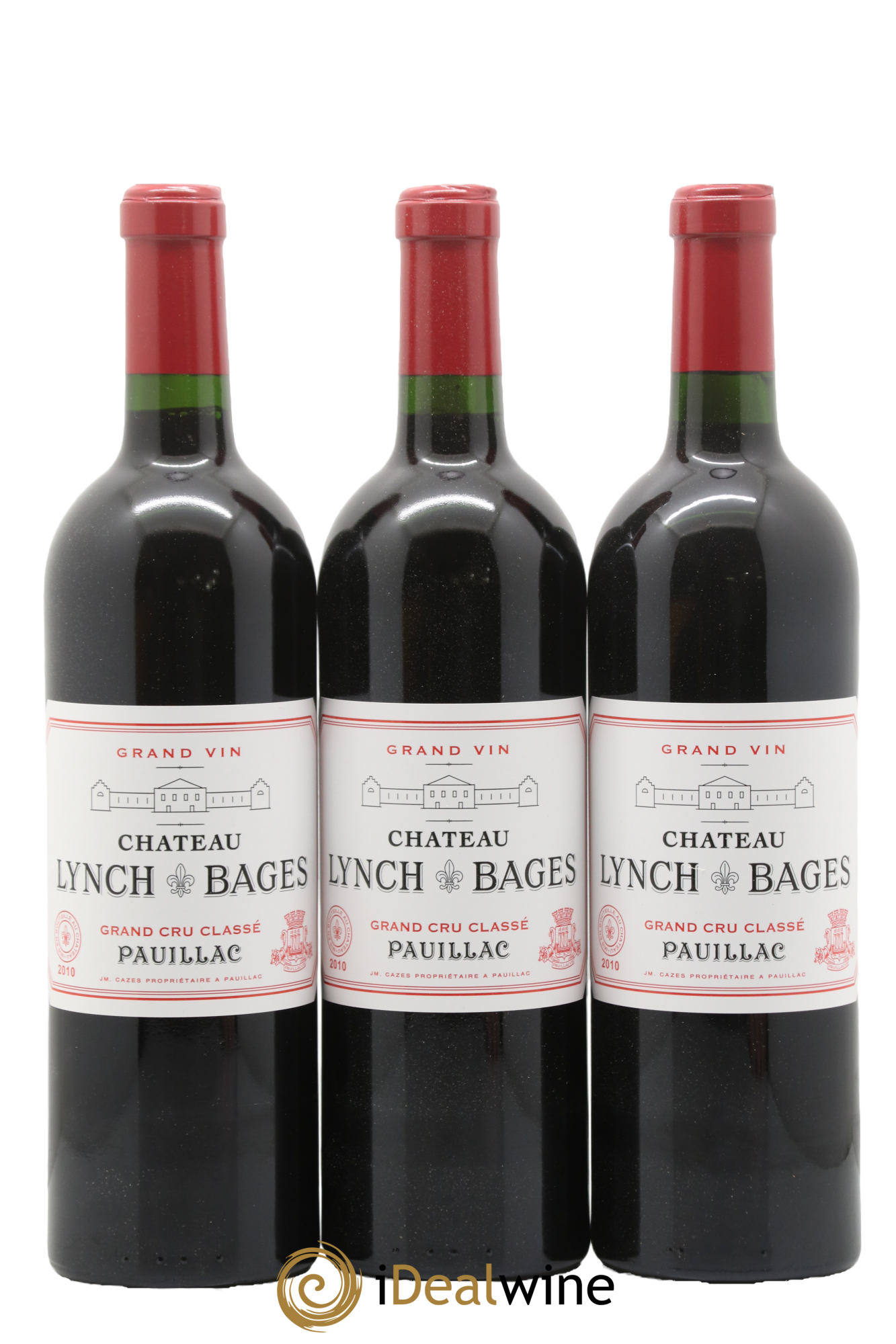 Château Lynch Bages 5ème Grand Cru Classé 2010 - Posten von 6 Flaschen - 1
