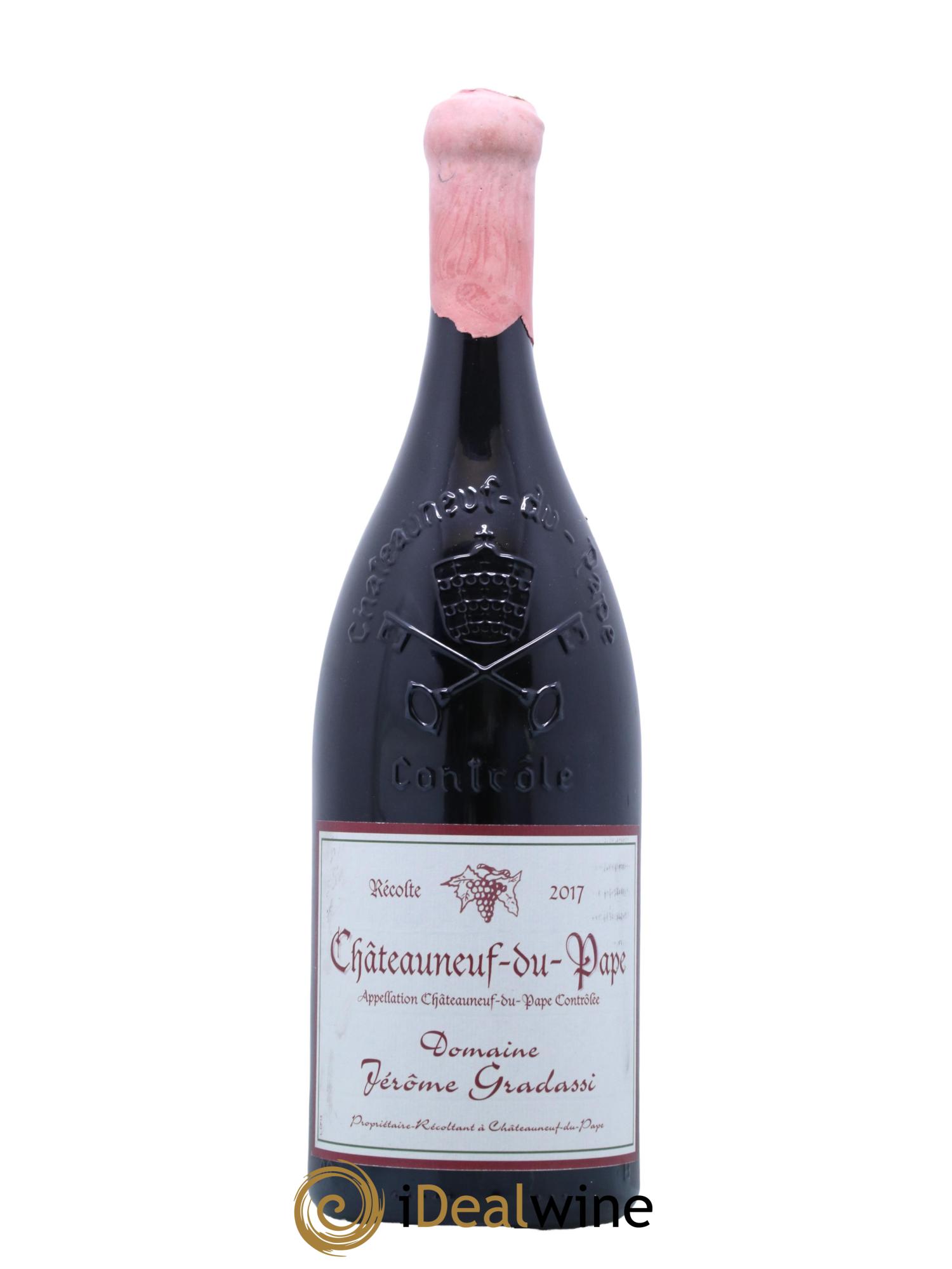 Châteauneuf-du-Pape Jérôme Gradassi 2017 - Lot de 1 magnum - 0