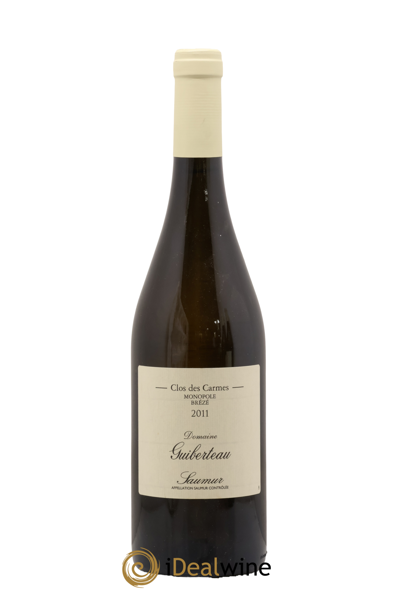 Saumur Brézé Clos des Carmes Domaine Guiberteau 2011 - Lot of 1 bottle - 0