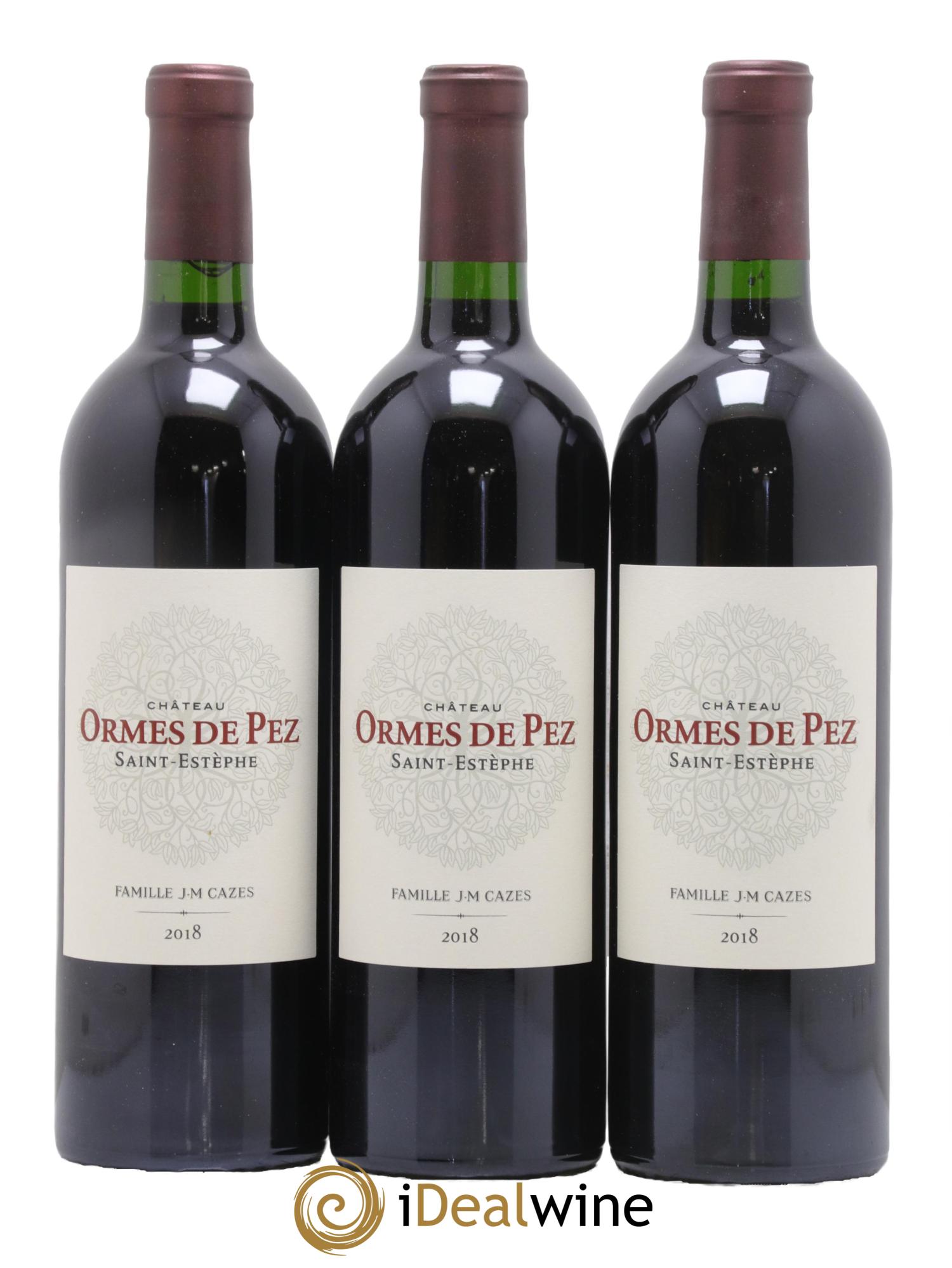 Château les Ormes de Pez 2018 - Lotto di 6 bottiglie - 2