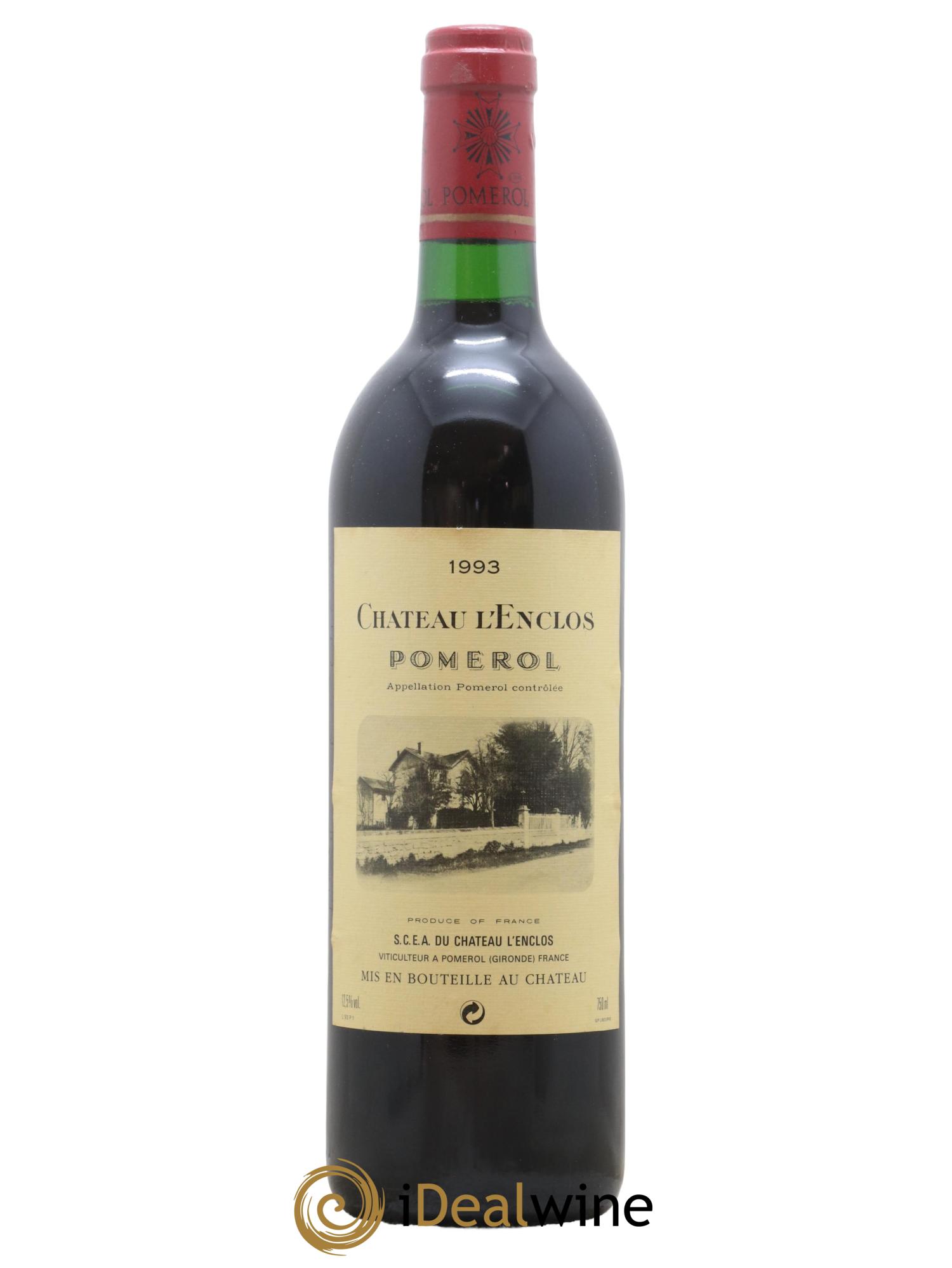 Château l' Enclos 1993 - Lot de 1 bouteille - 0