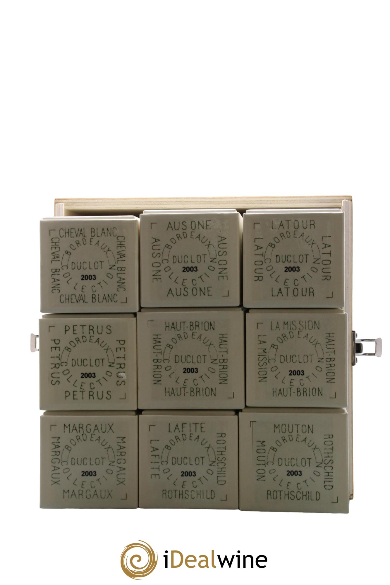 Caisse Collection Duclot 2003 - Lot of 9 bottles - 9