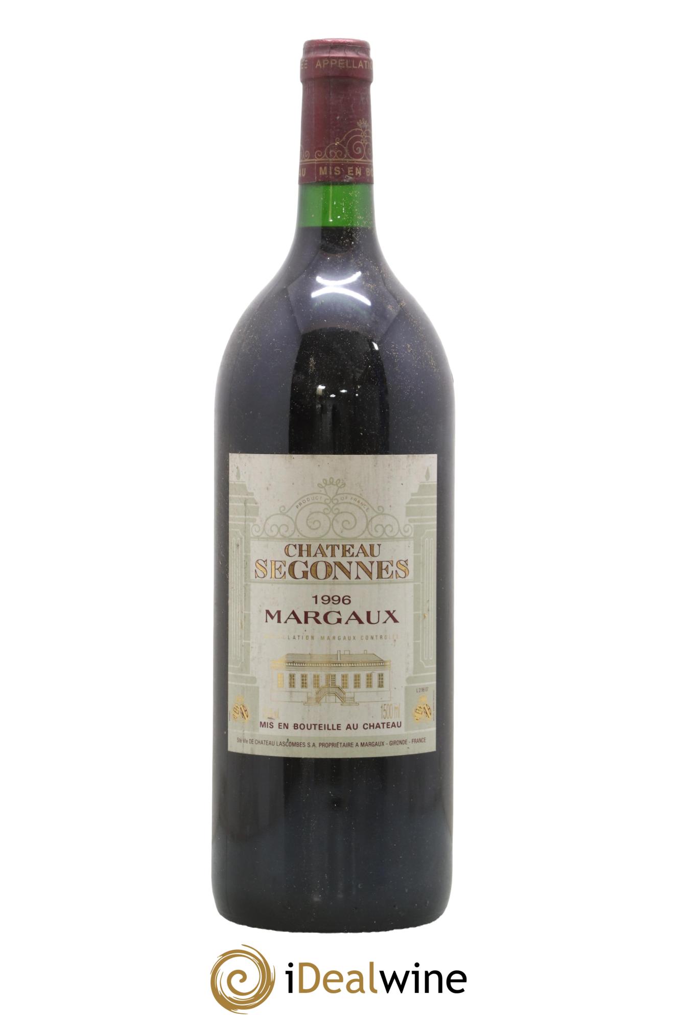 Château Segonnes 1996 - Lot de 1 magnum - 0