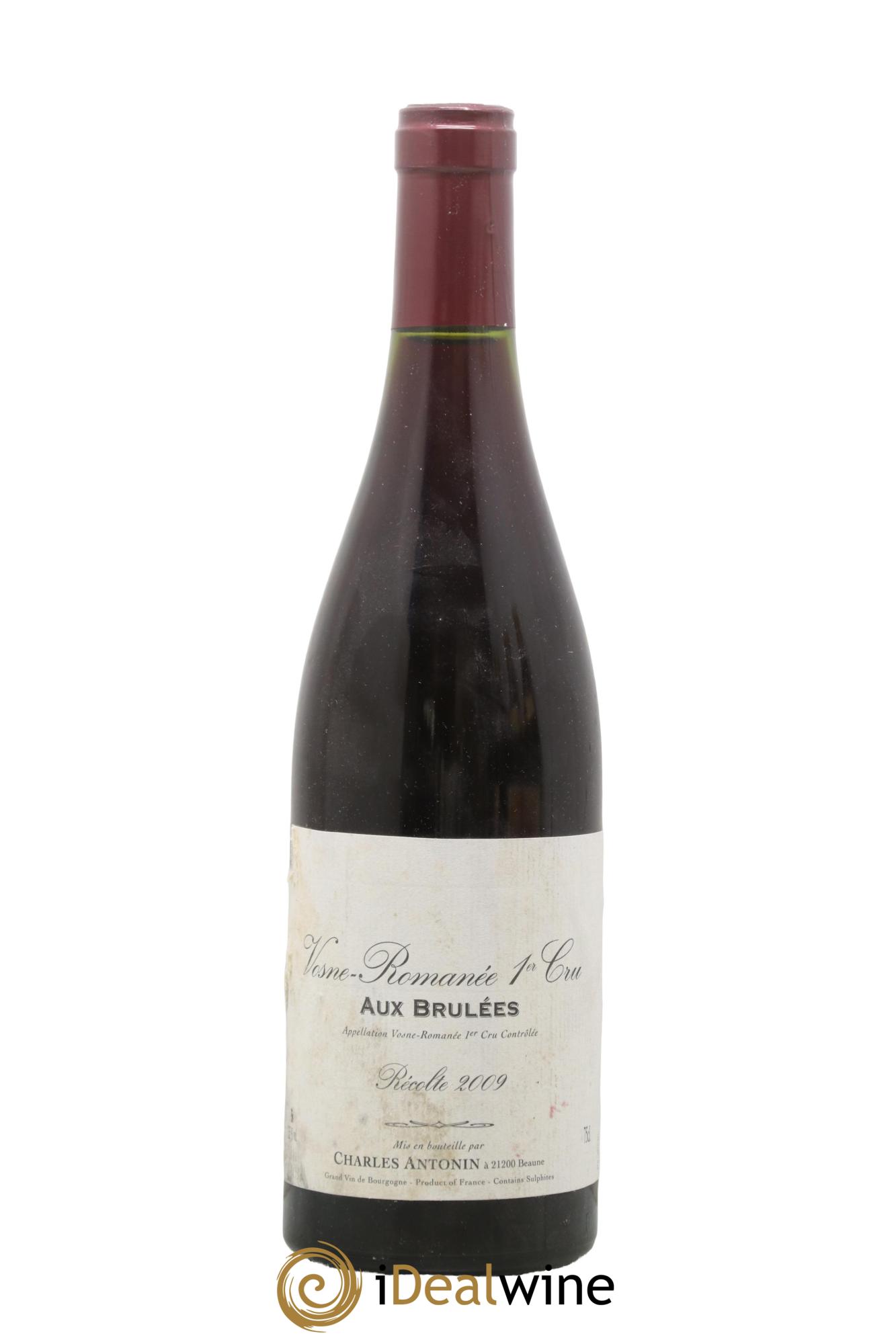 Vosne-Romanée 1er Cru Aux Brulées Charles Antonin 2009 - Lot de 1 bouteille - 0