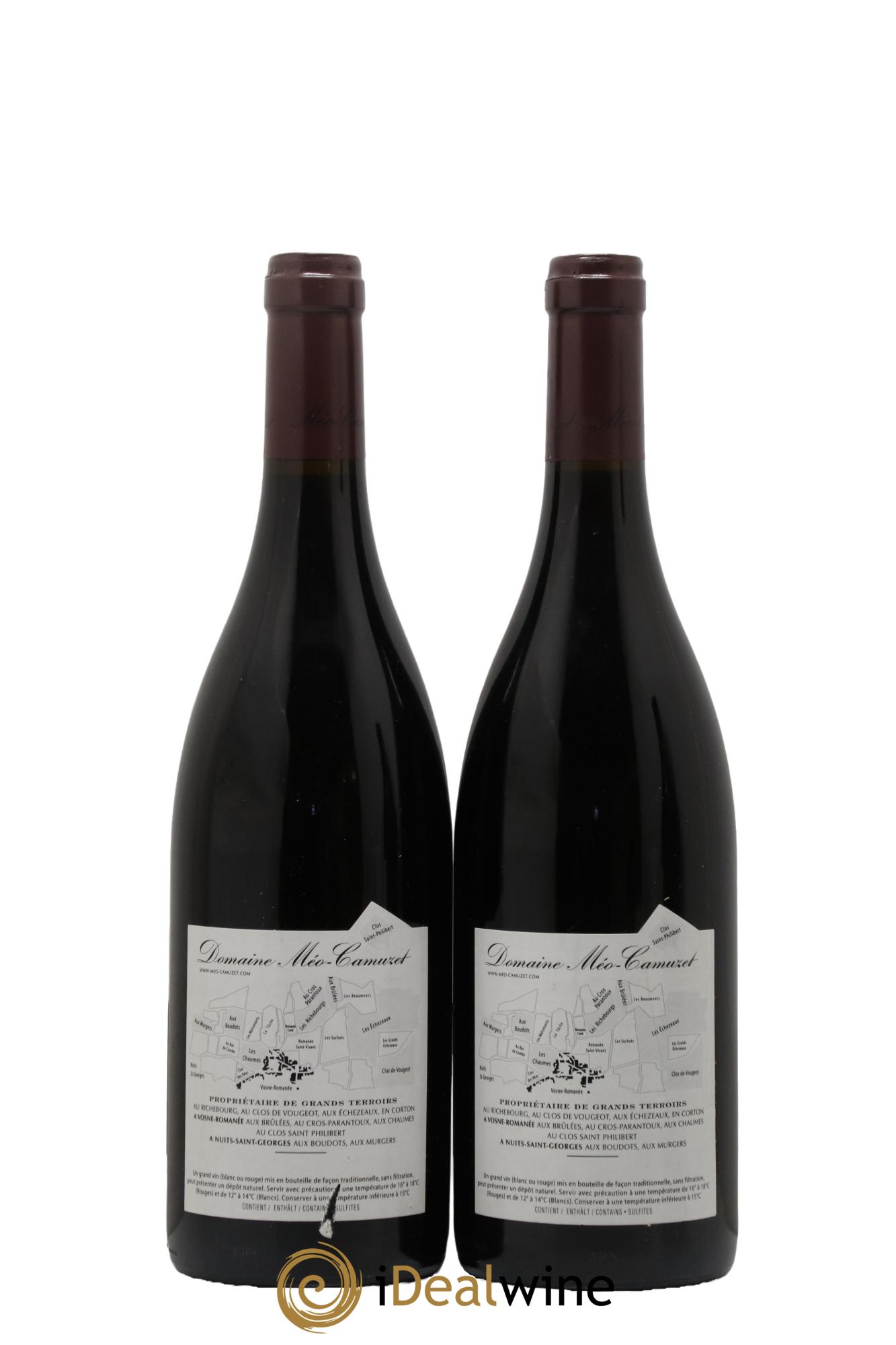 Nuits-Saint-Georges 1er Cru Aux Boudots Méo-Camuzet (Domaine) 2011 - Lot de 2 bouteilles - 1