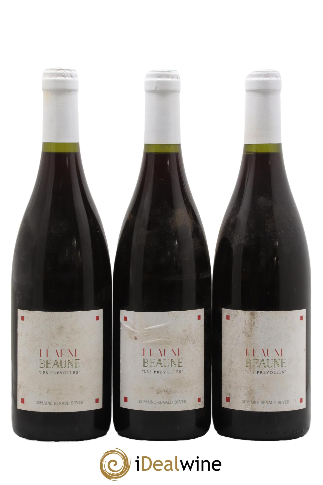 Beaune Les Prévolles Renaud Boyer 2015 - Lot de 3 bouteilles - 0