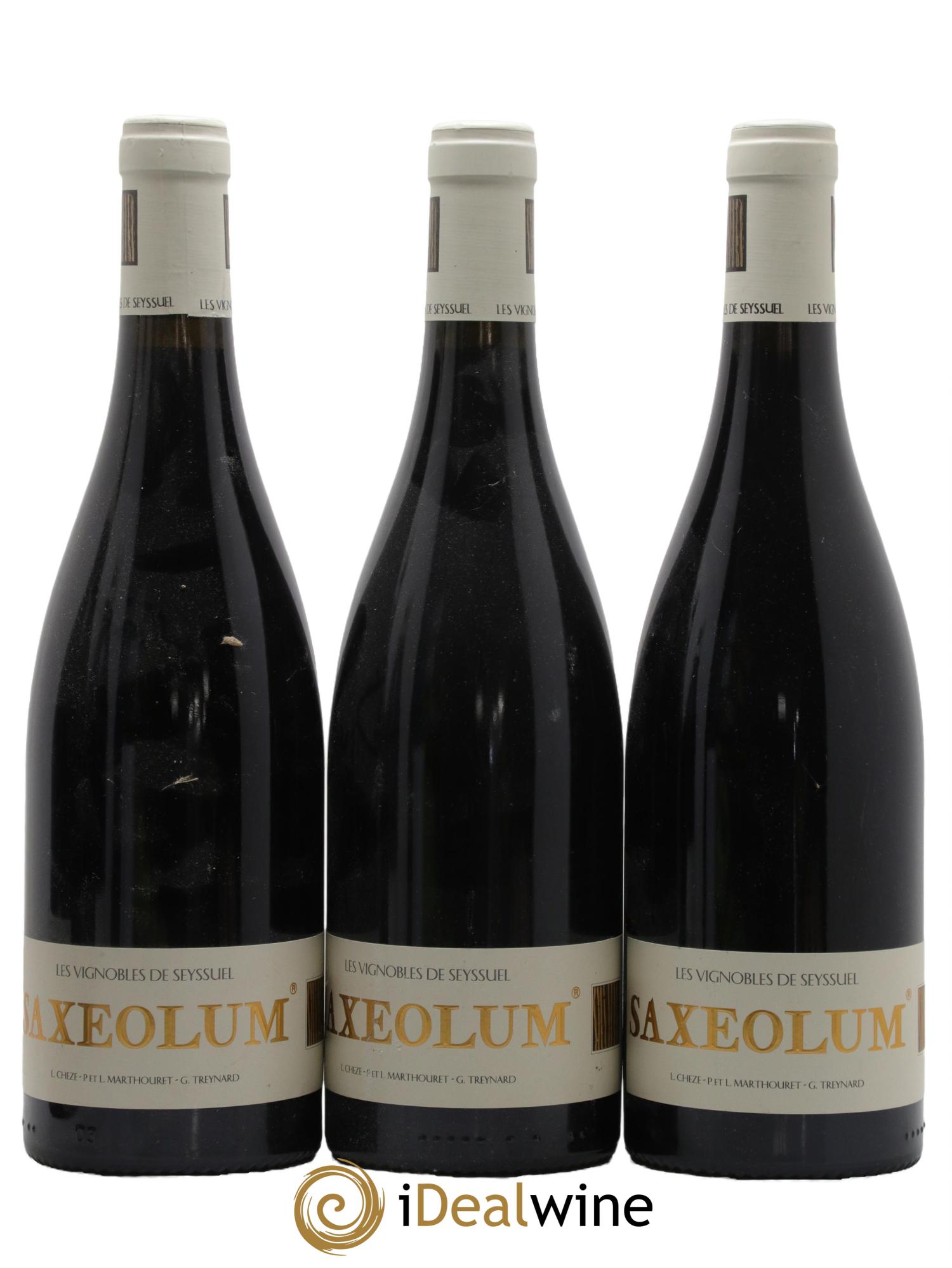 IGP Collines Rhodaniennes Saxeolum Les Vignobles de Seyssuel - Louis Cheze (Domaine) 2016 - Lotto di 3 bottiglie - 0