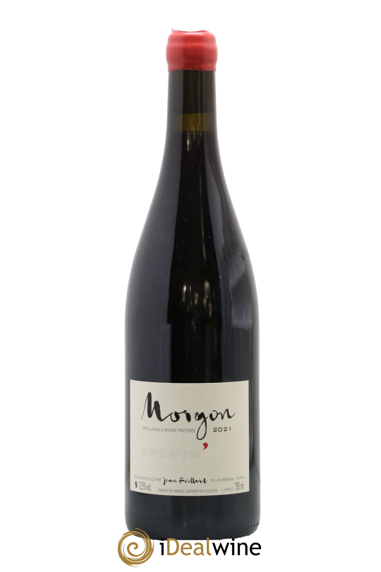 Morgon Les Charmes Eponym Jean Foillard 2021 - Lot de 1 bouteille - 0