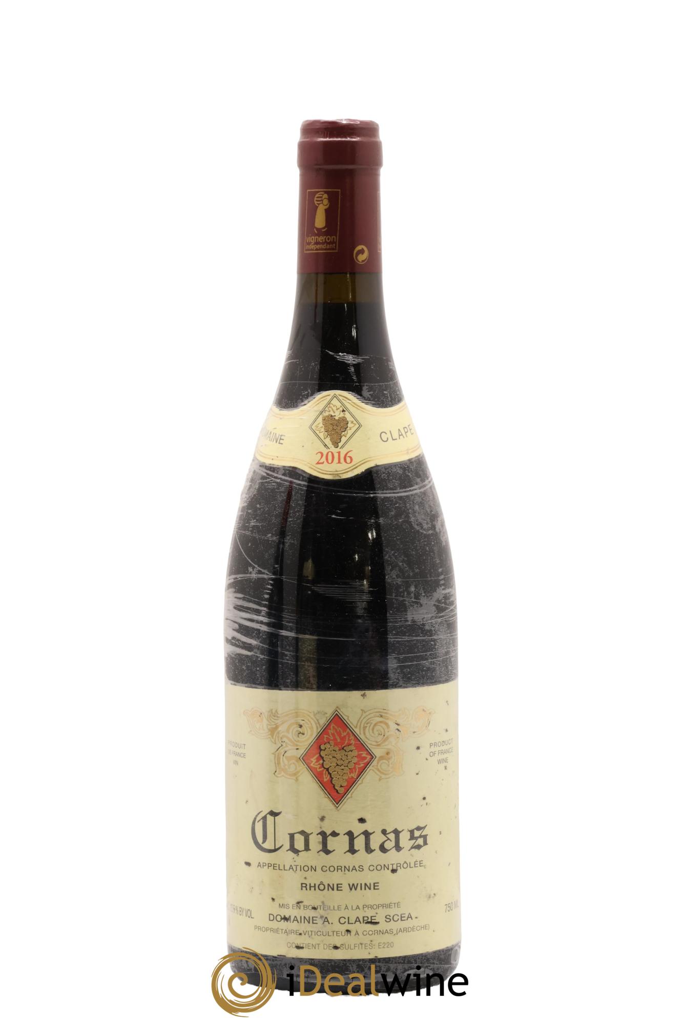 Cornas Auguste Clape 2016 - Lot de 1 bouteille - 0