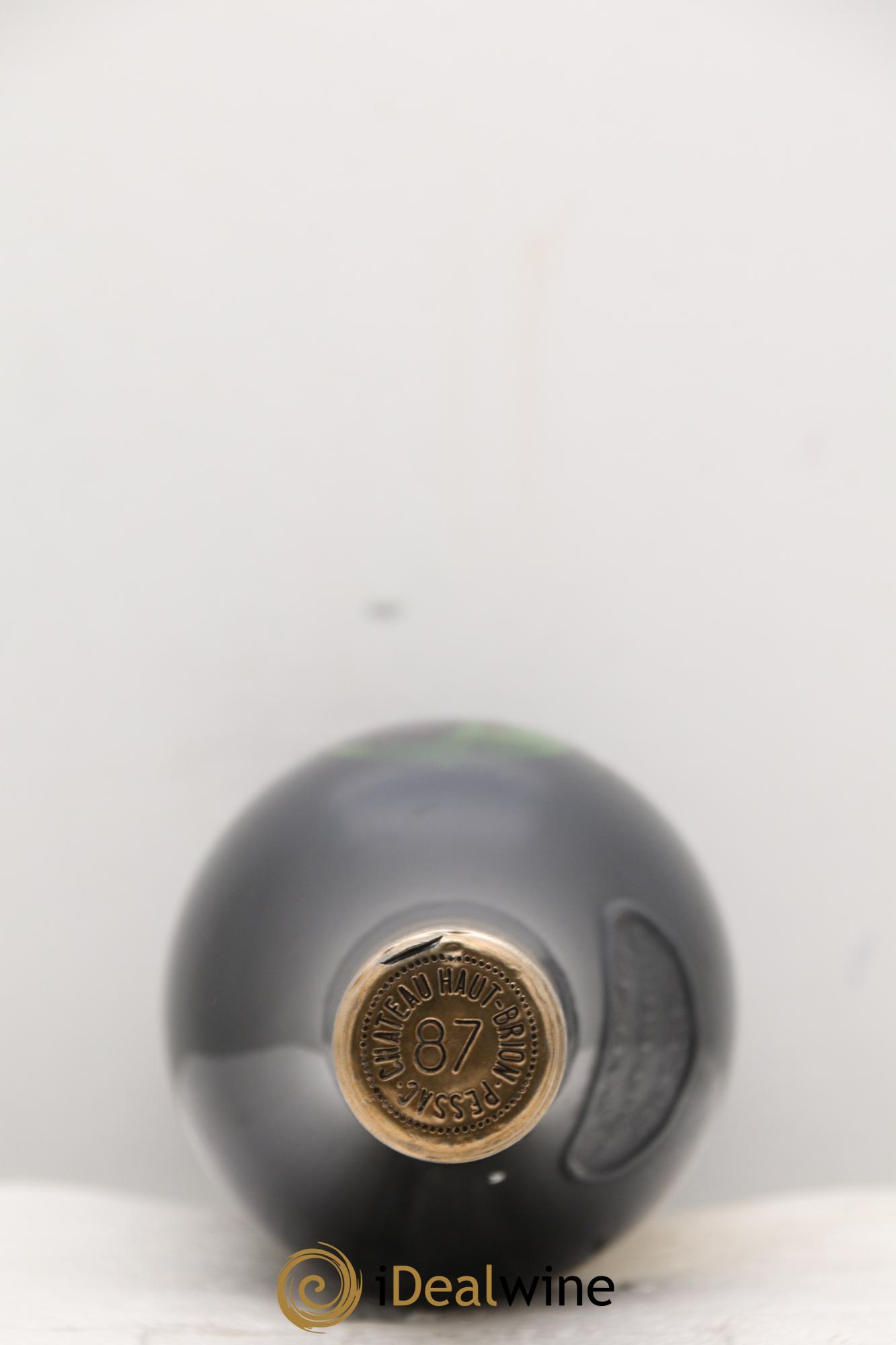 Château Haut Brion 1er Grand Cru Classé 1987 - Lotto di 2 bottiglie - 1