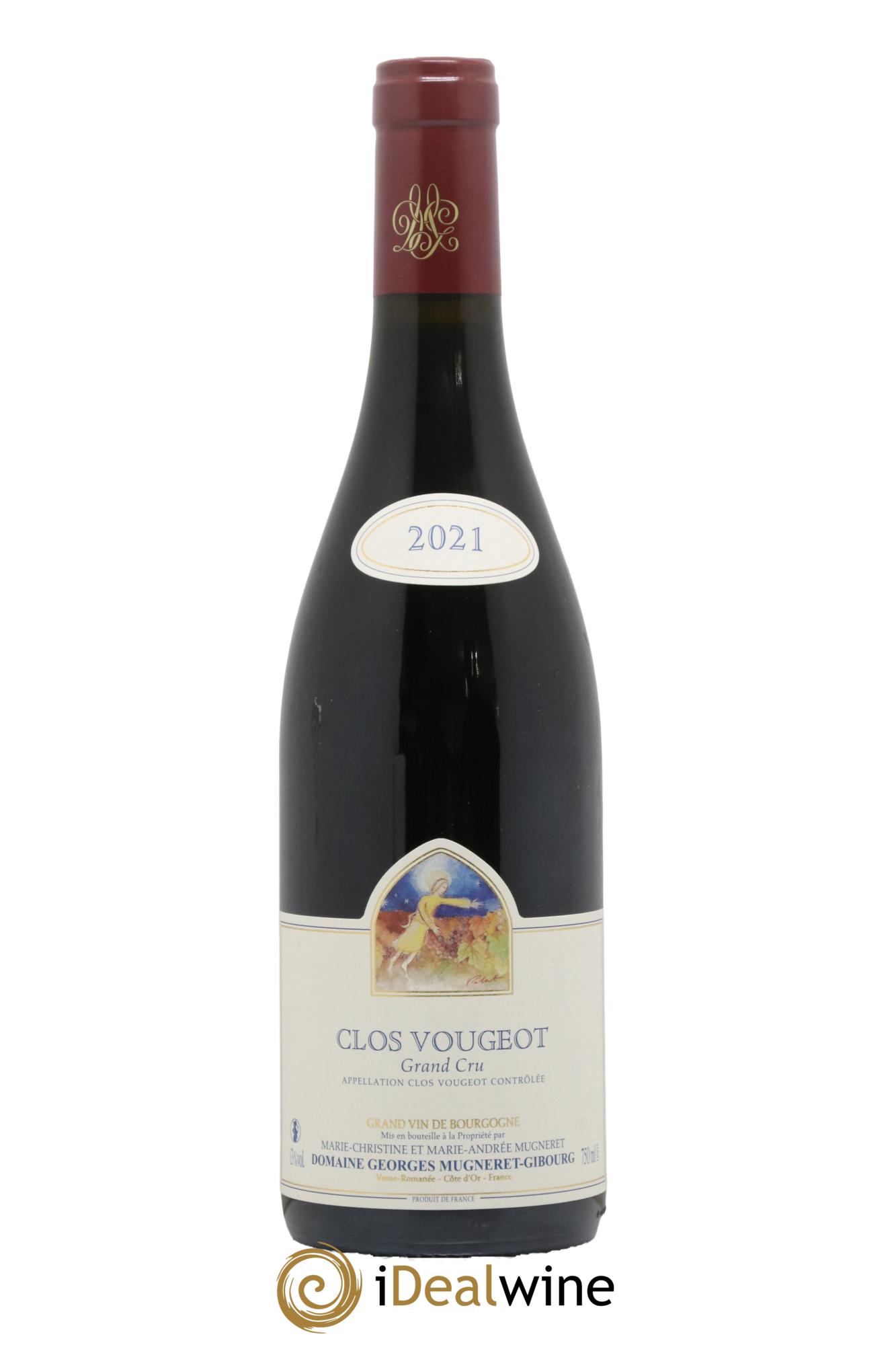 Clos de Vougeot Grand Cru Georges Mugneret-Gibourg (Domaine) 2021 - Lot de 1 bouteille - 0