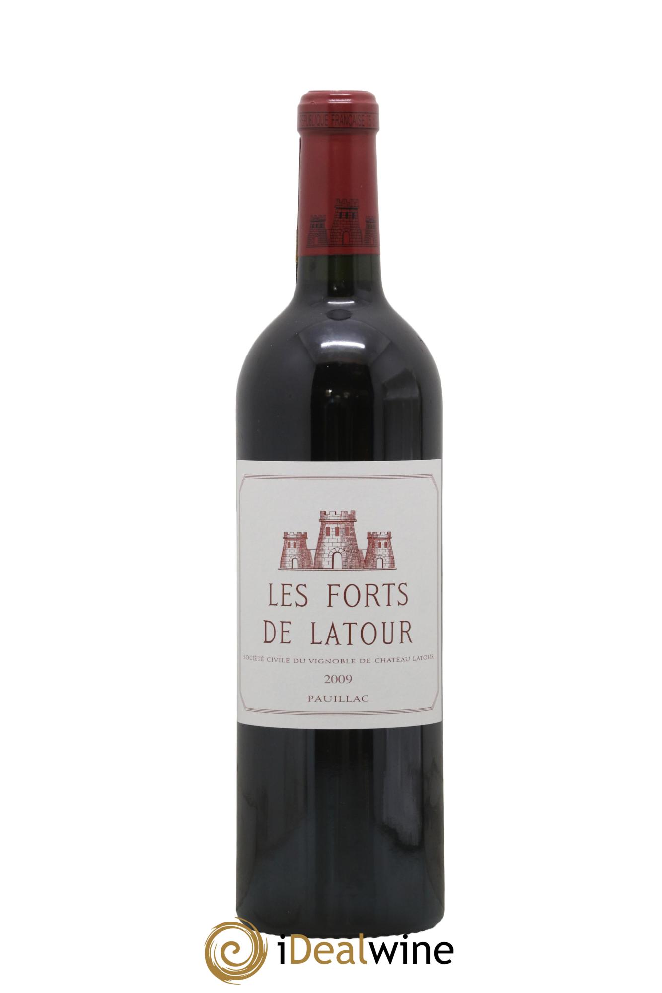 Les Forts de Latour Second Vin 2009 - Posten von 1 Flasche - 0