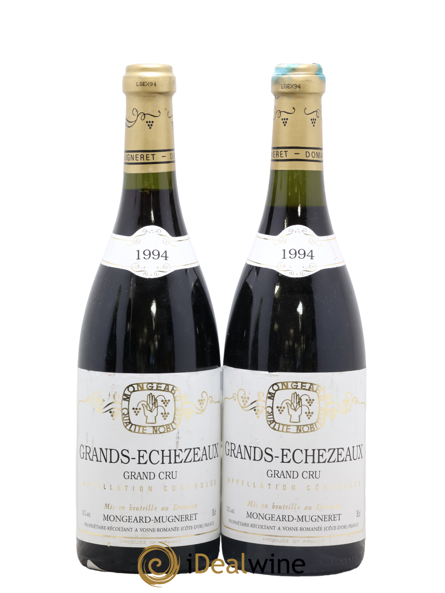 Grands-Echezeaux Grand Cru Mongeard-Mugneret (Domaine) 1994 - Posten von 2 Flaschen - 0