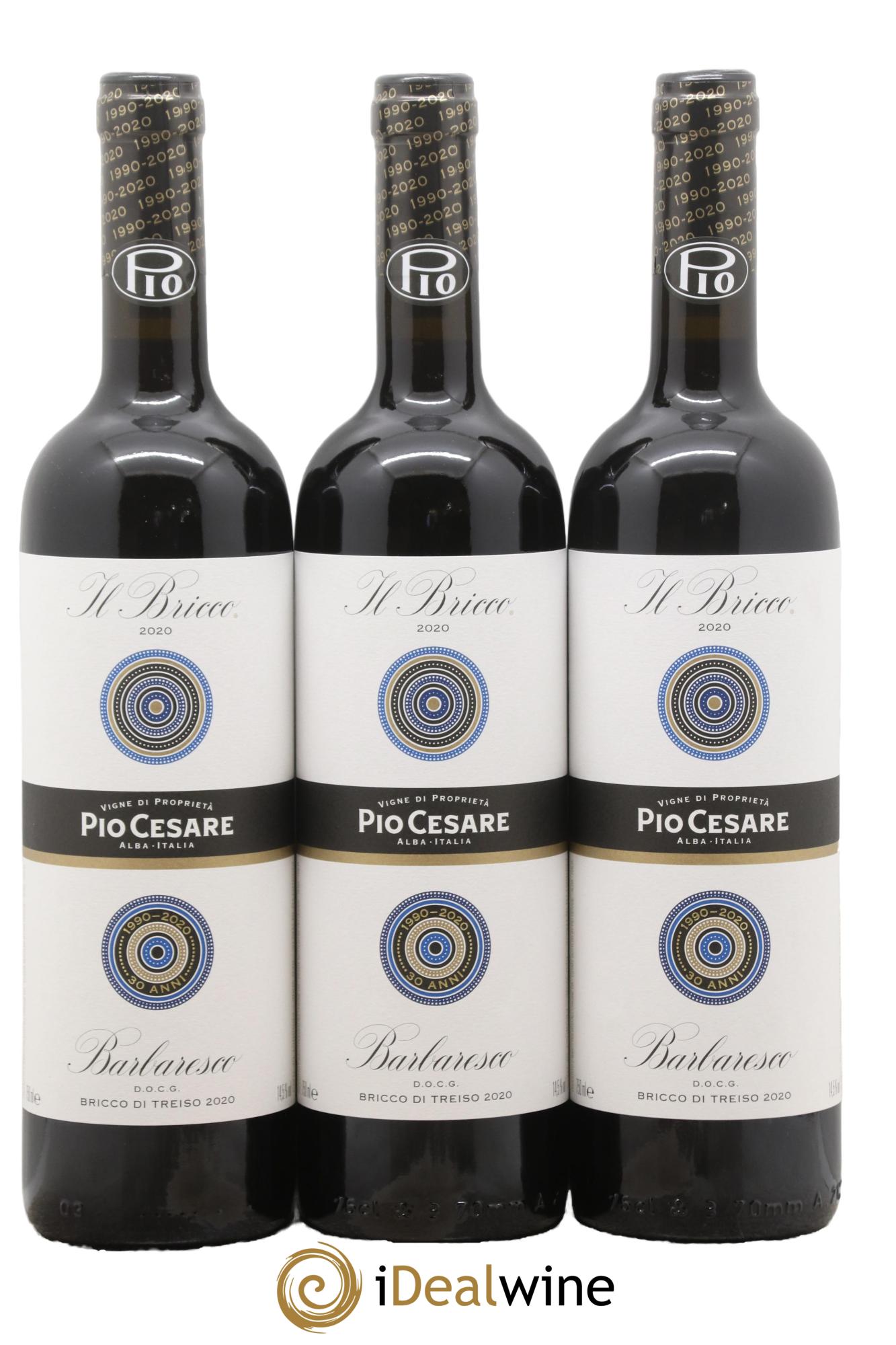 Barbaresco DOCG Il Bricco Pio Cesare 2020 - Lot de 6 bouteilles - 1