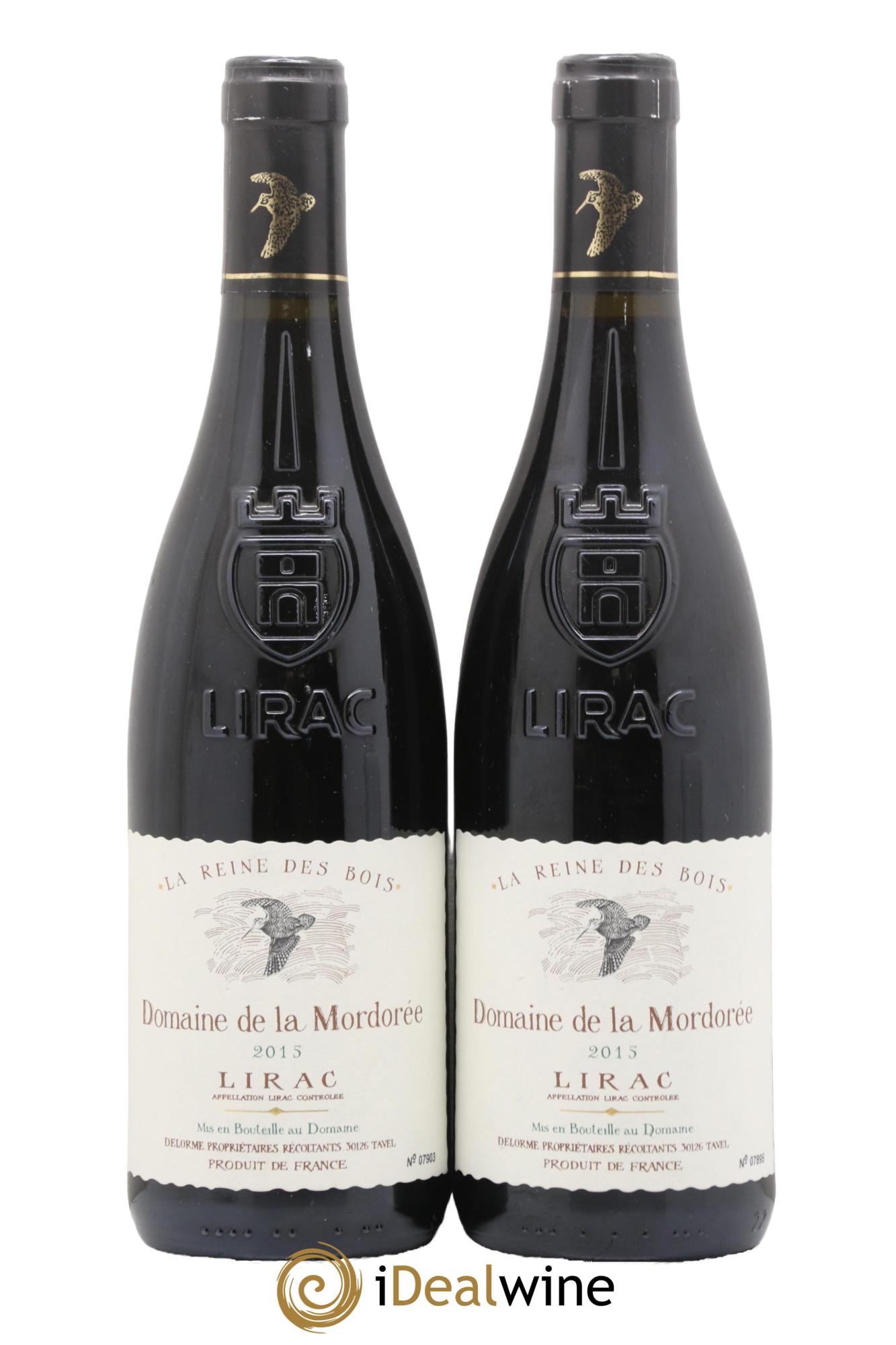 Lirac Cuvée Reine des Bois La Mordorée (Domaine de) 2015 - Lot de 2 bouteilles - 0