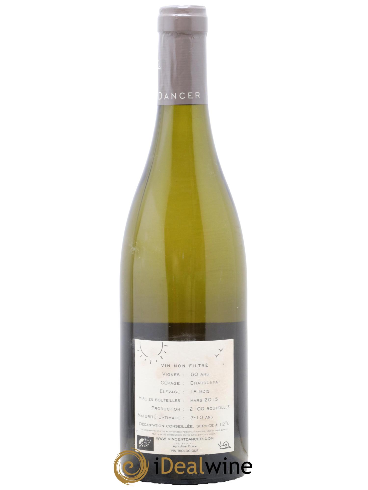Chassagne-Montrachet 1er Cru (Morgeot) Tête du Clos Vincent Dancer 2013 - Lot de 1 bouteille - 1