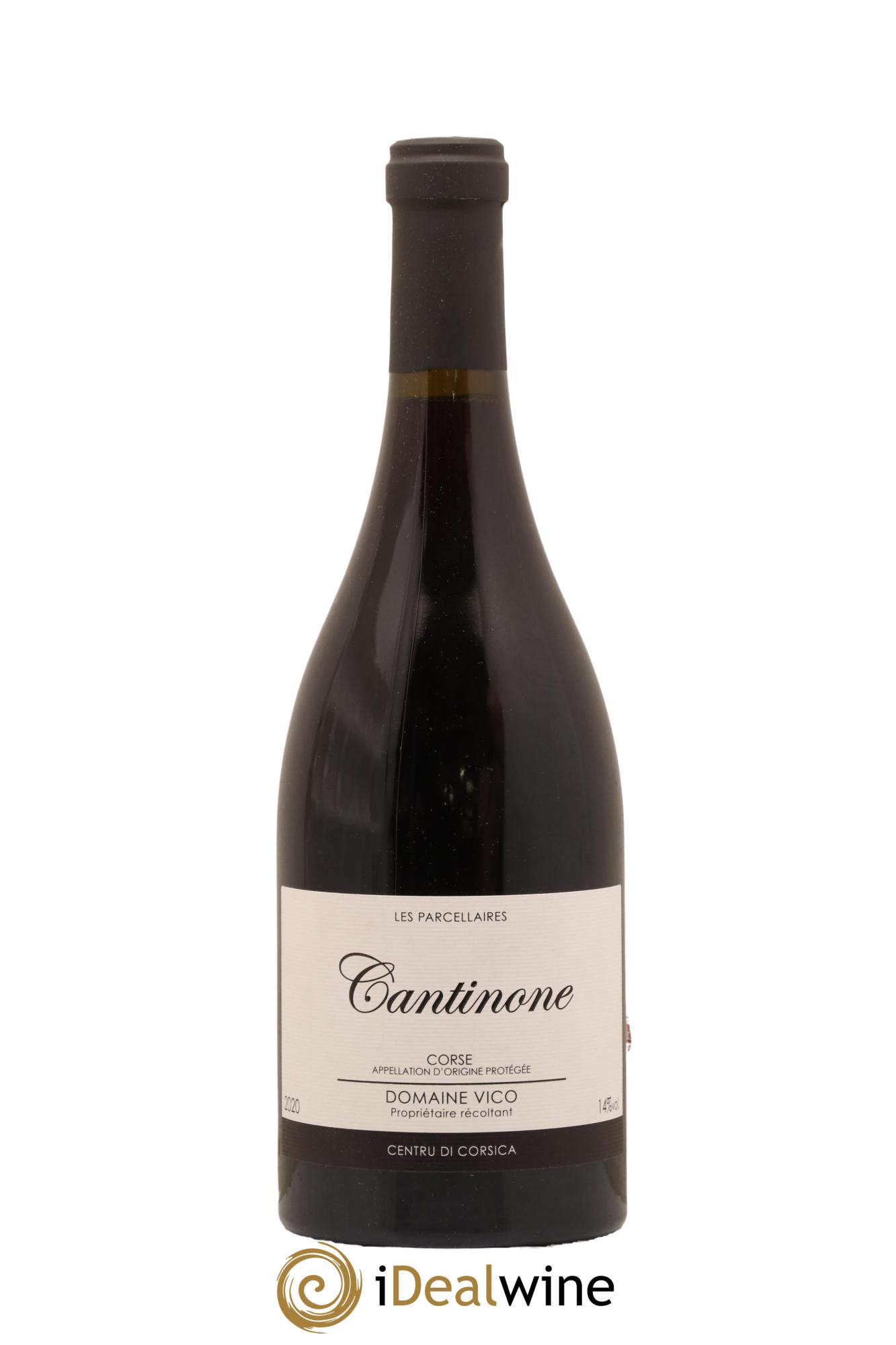 Vin de Corse Cantinone Domaine Vico 2020 - Lot de 1 bouteille - 0