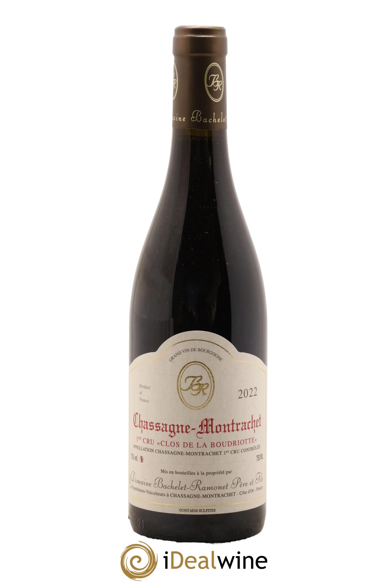 Chassagne-Montrachet 1er Cru Clos de la Boudriotte Bachelet-Ramonet (Domaine) 2022 - Lotto di 1 bottiglia - 0