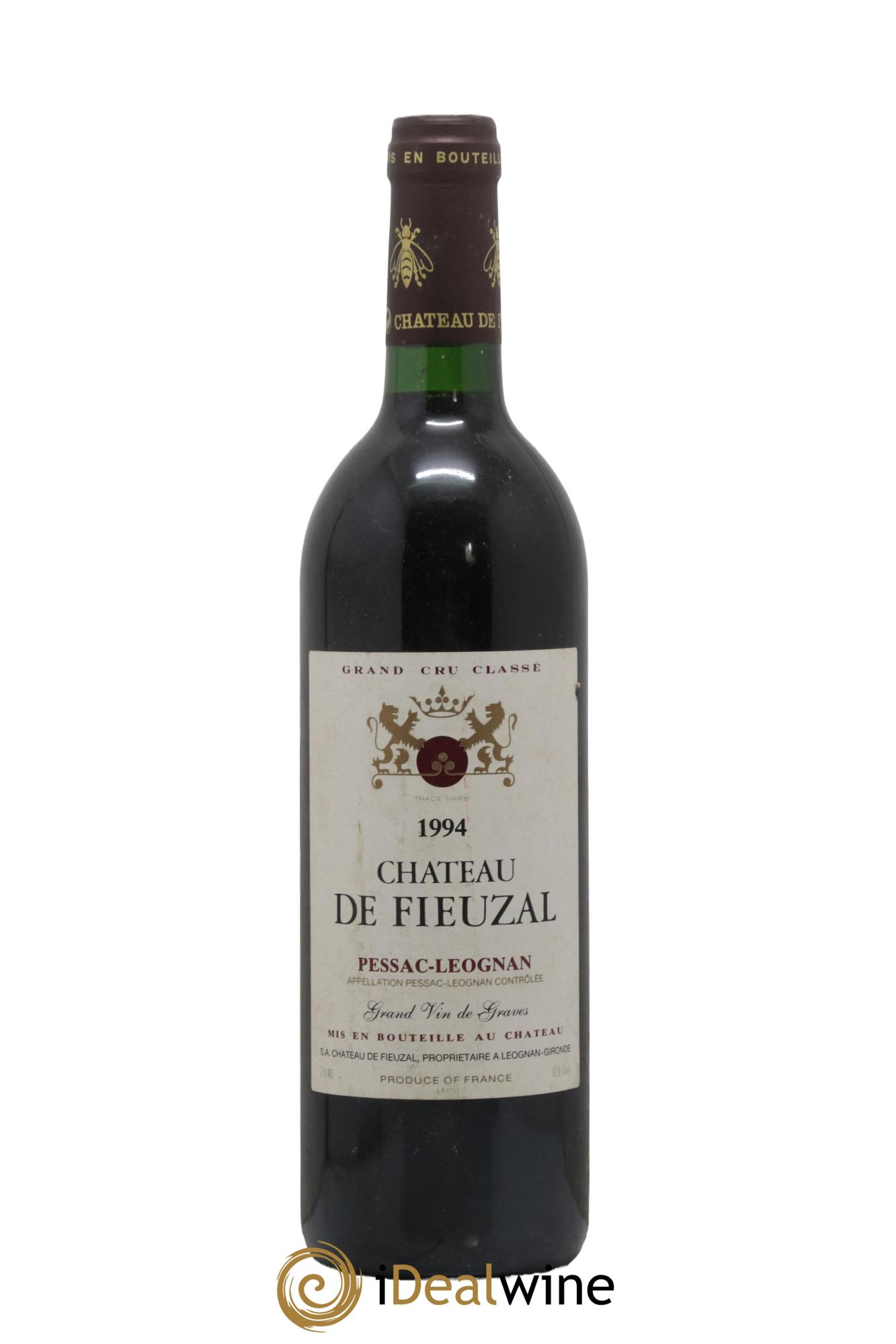 Château de Fieuzal Cru Classé de Graves 1994 - Lotto di 1 bottiglia - 0