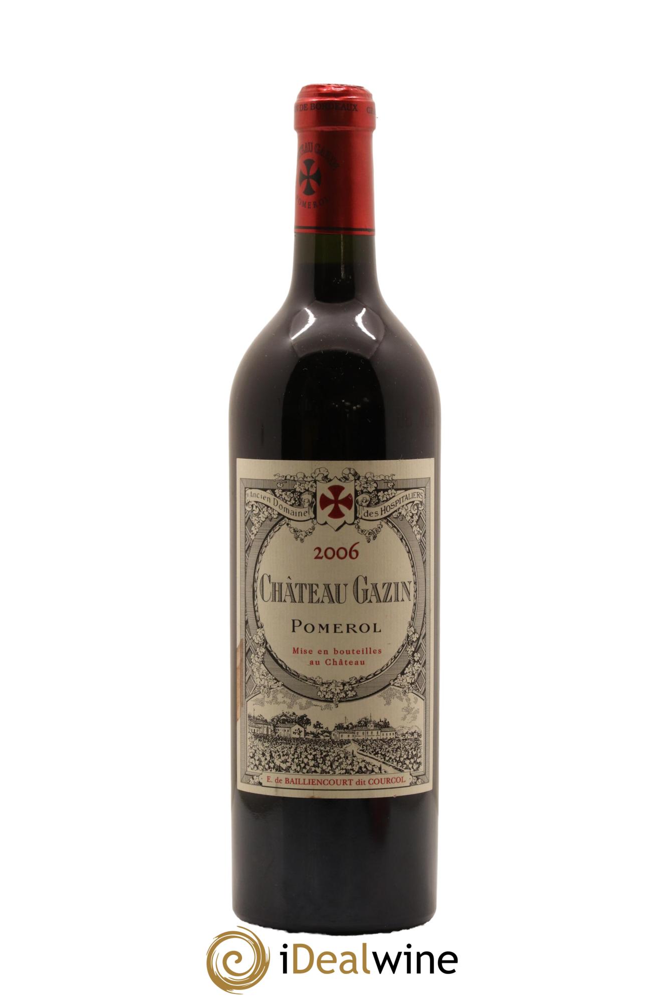 Château Gazin 2006 - Lot de 1 bouteille - 0
