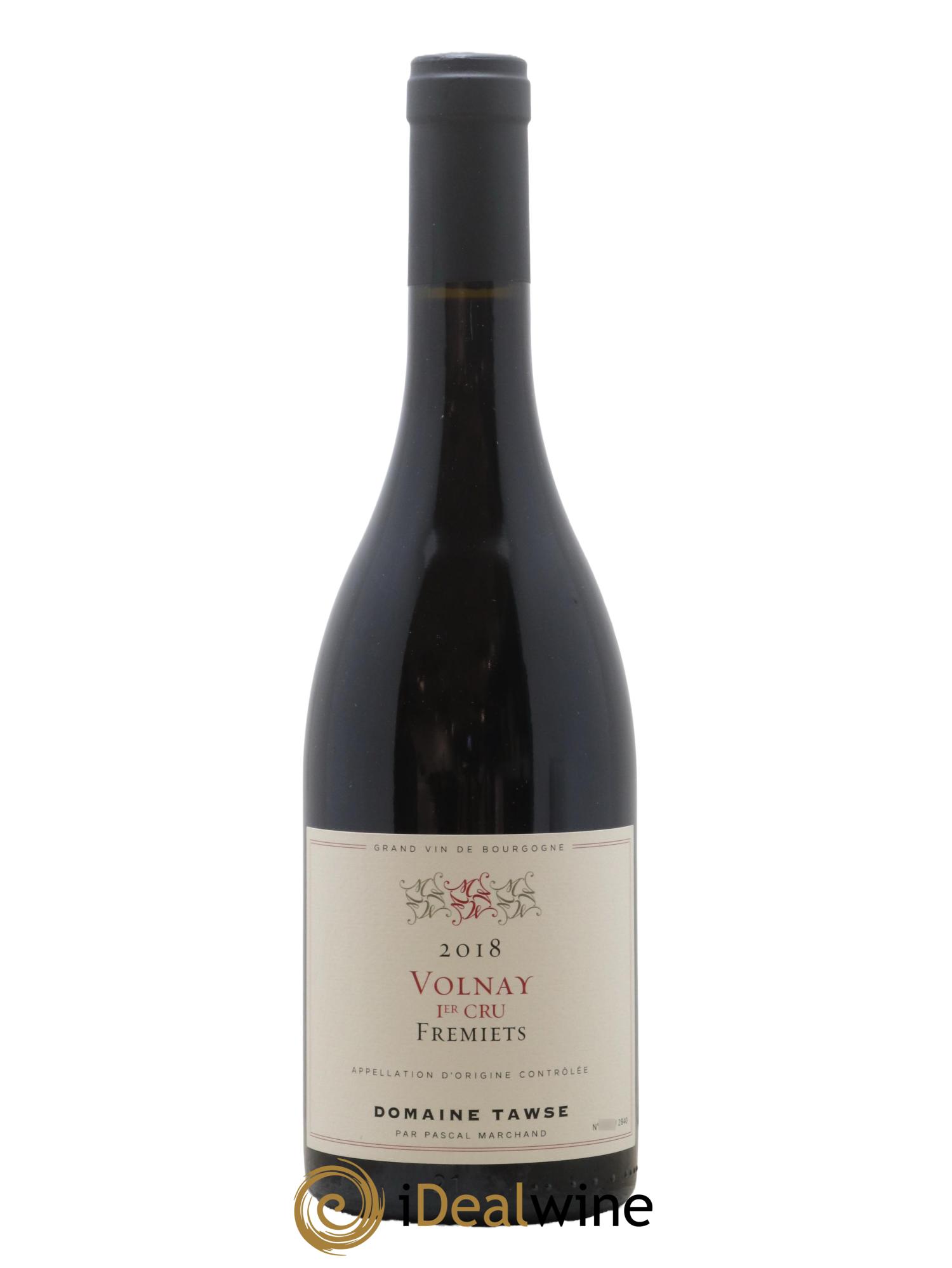 Volnay 1er Cru Fremiets Domaine Tawse 2018 - Lot de 1 bouteille - 0