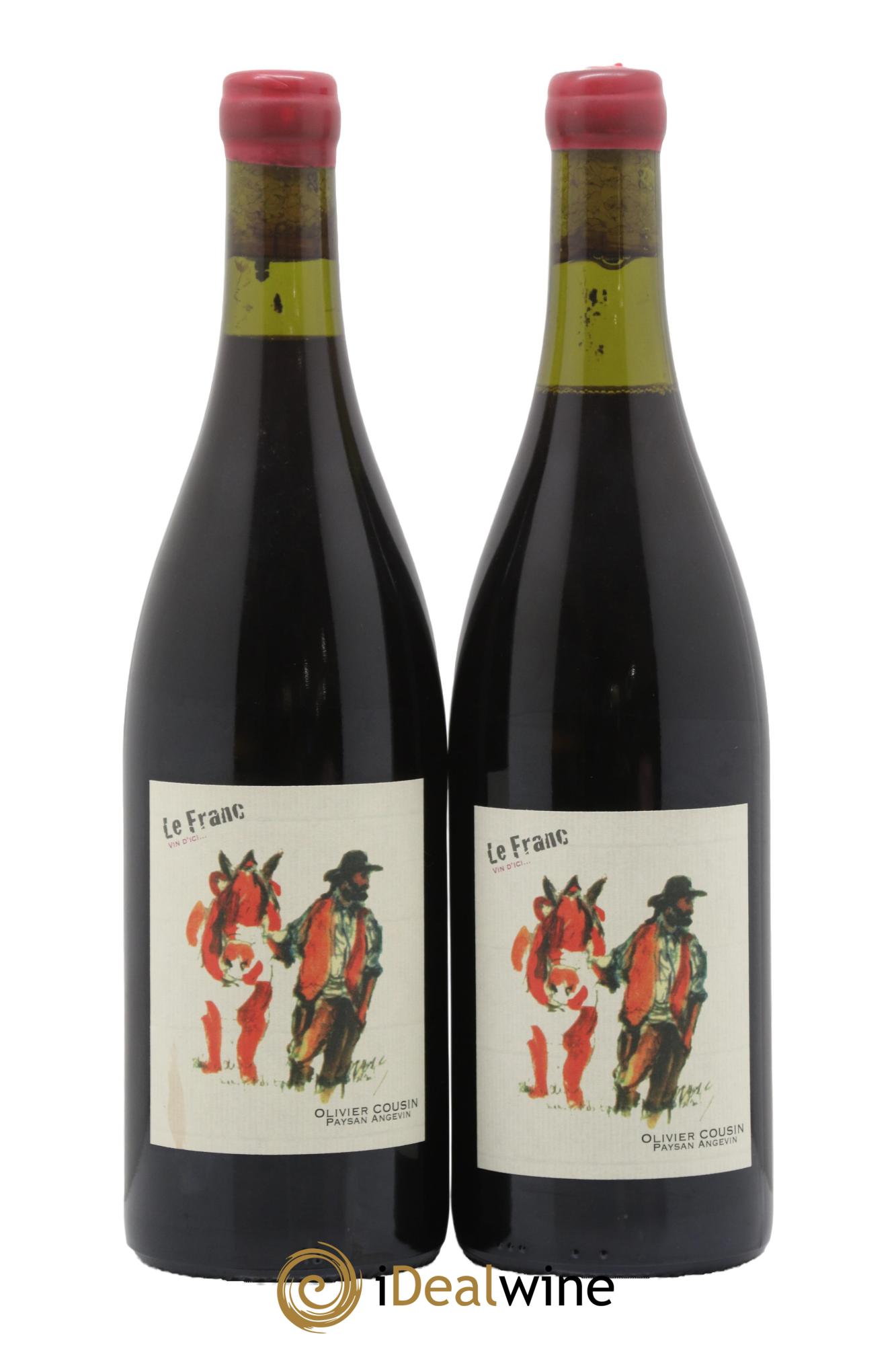 Vin de France Le Franc Olivier Cousin 2020 - Lot de 2 bouteilles - 0