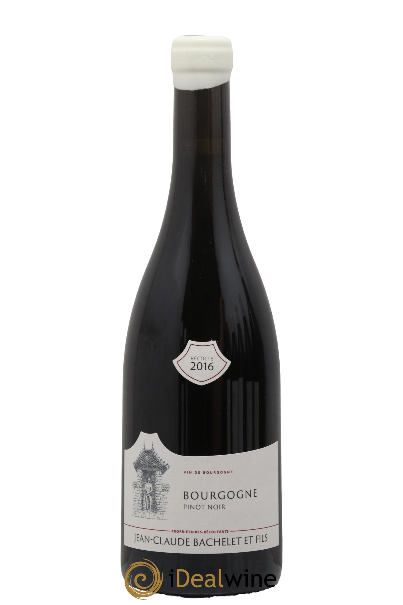 Bourgogne Pinot Noir Jean-Claude Bachelet (Domaine) 2016 - Lot de 1 bouteille - 0