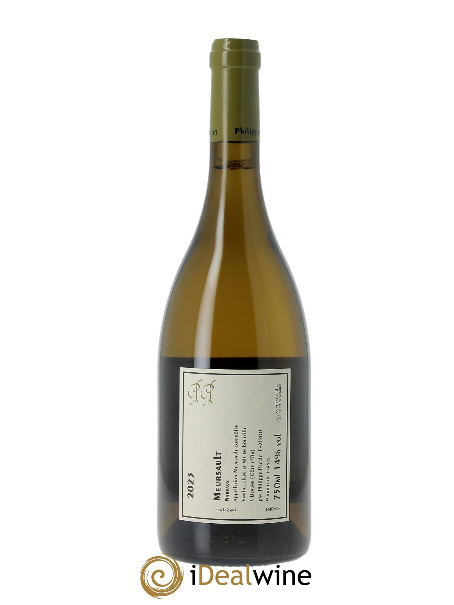Meursault Les Narvaux Philippe Pacalet  2023 - Lot of 1 bottle - 1