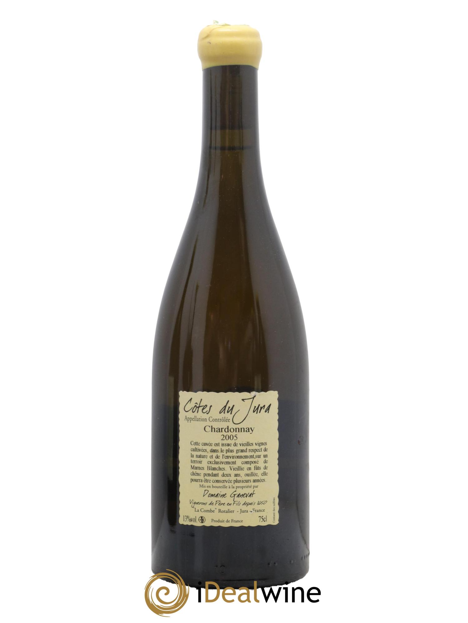 Côtes du Jura Les Grands Teppes Vieilles Vignes Jean-François Ganevat (Domaine) 2005 - Lot de 1 bouteille - 1