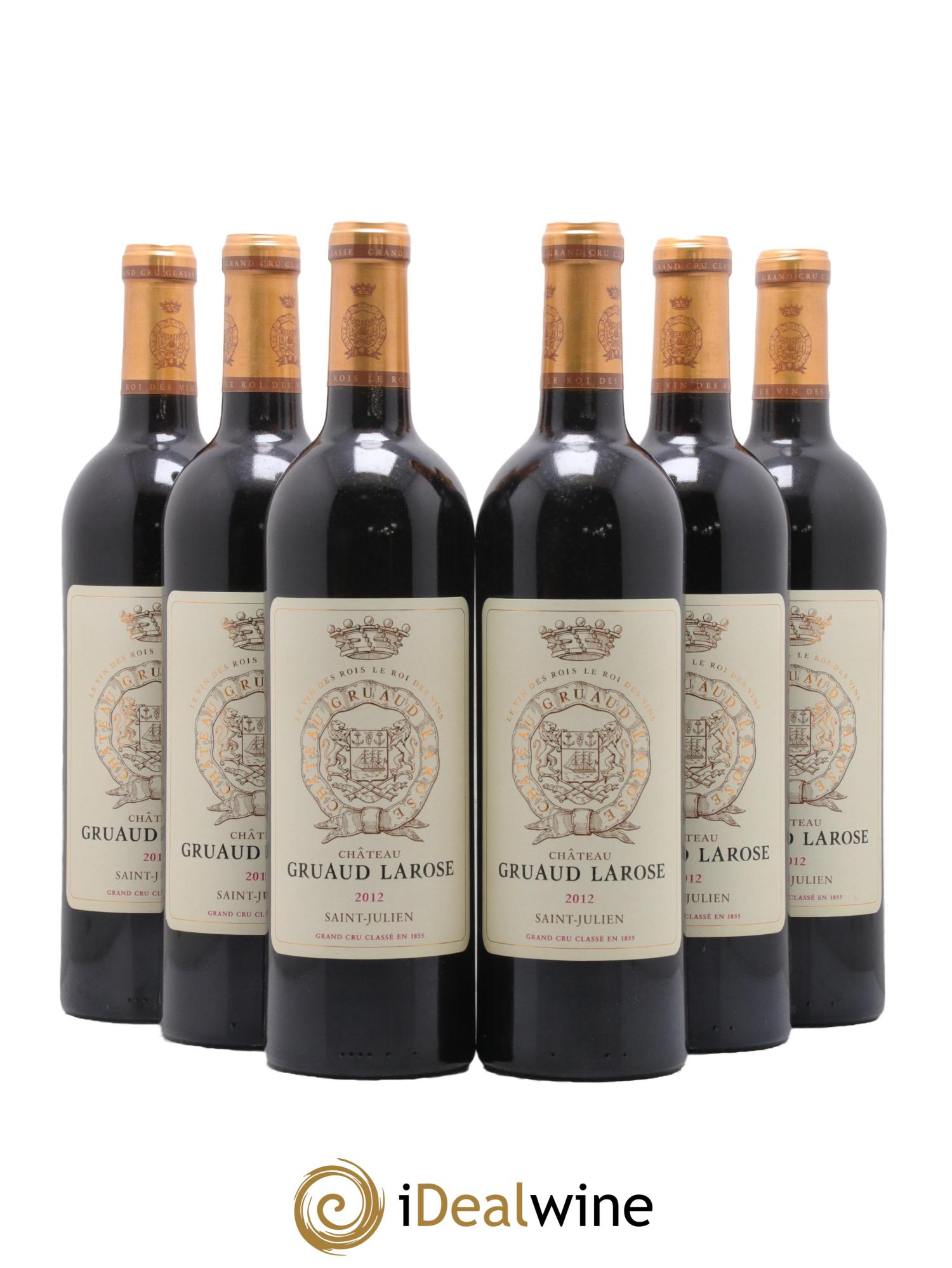 Château Gruaud Larose 2ème Grand Cru Classé 2012 - Lot de 6 bouteilles - 0