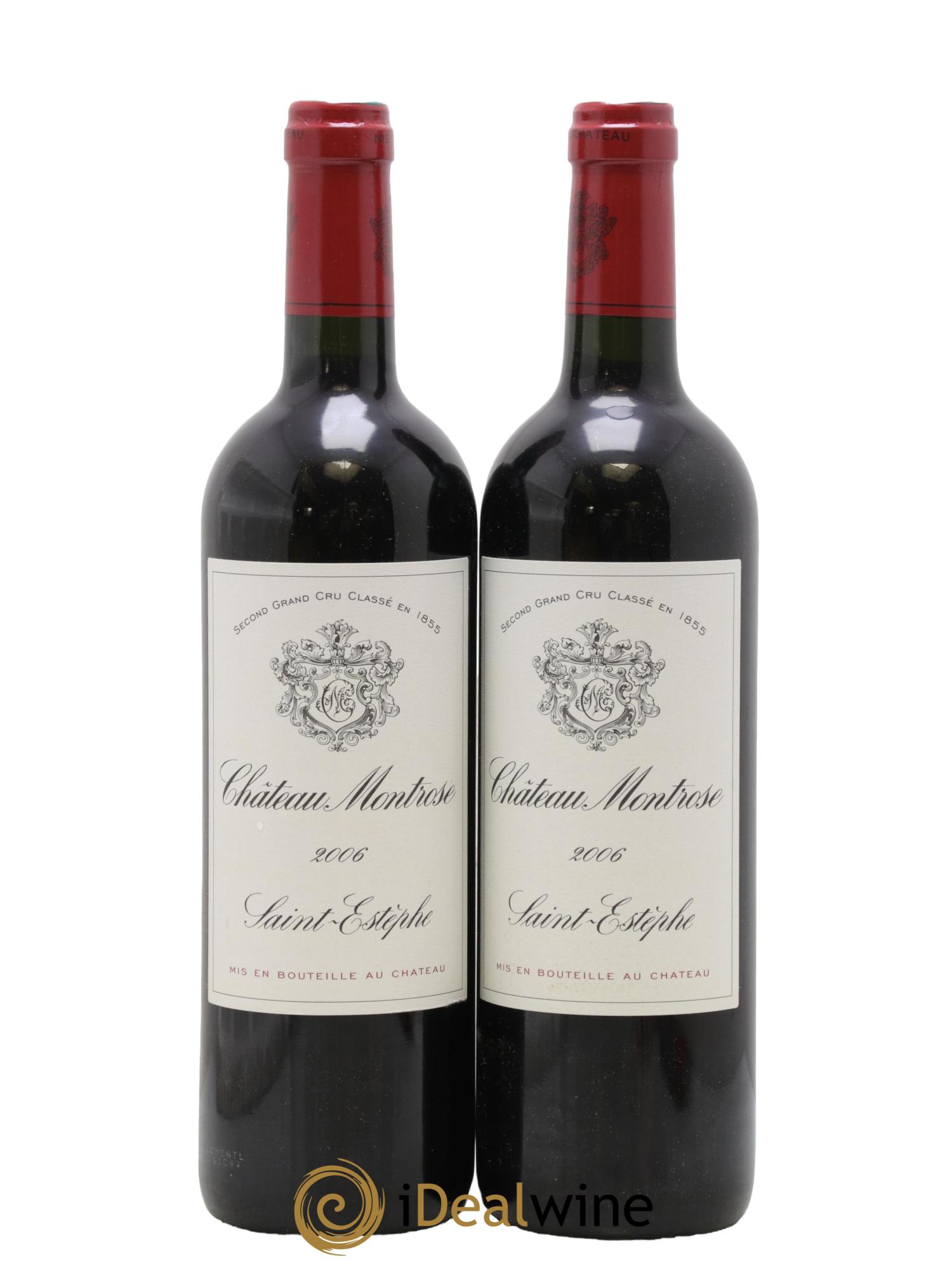 Château Montrose 2ème Grand Cru Classé 2006 - Lotto di 2 bottiglie - 0