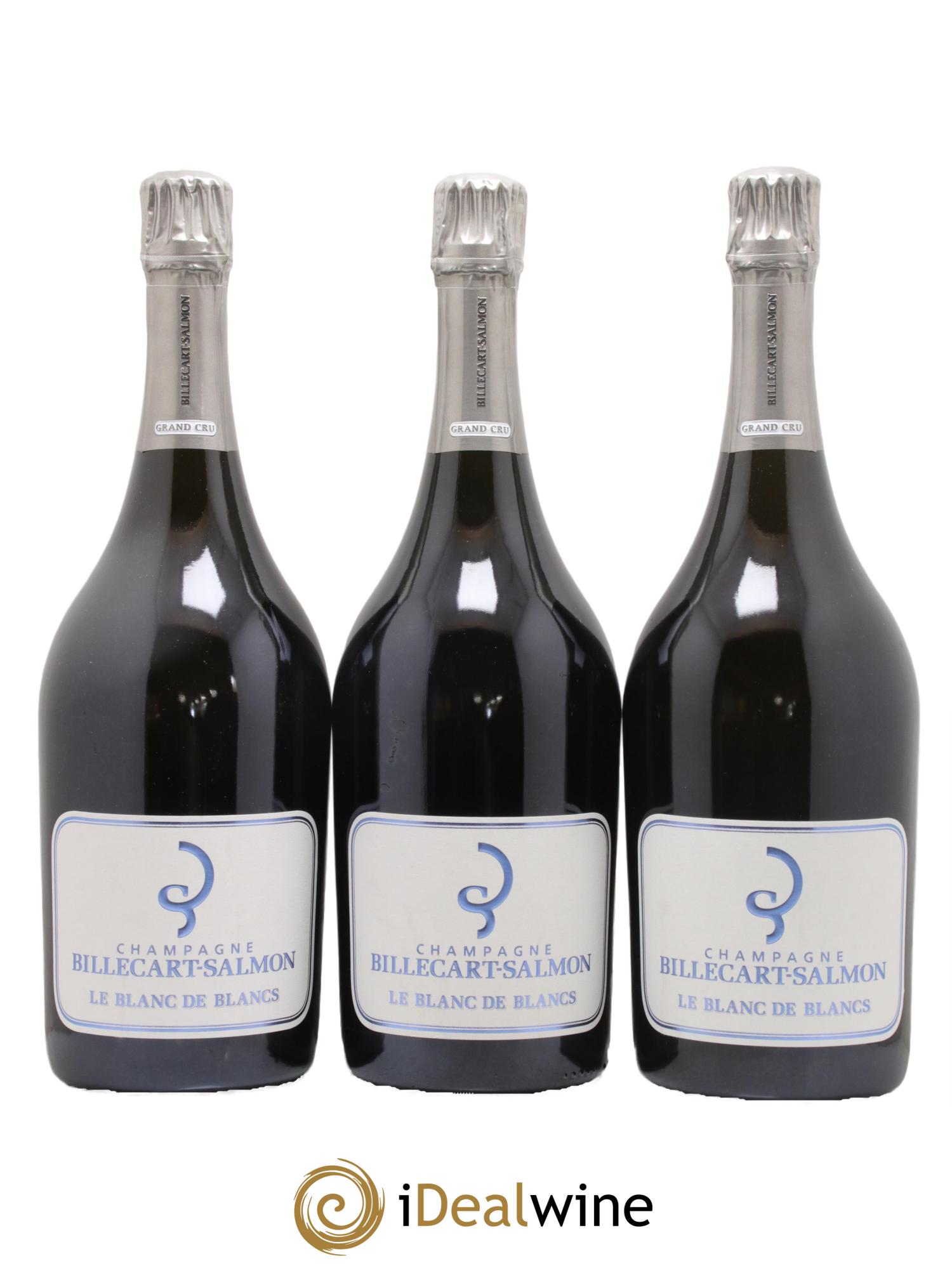 Blanc de Blancs Grand Cru Brut Billecart-Salmon - Lot de 3 magnums - 0