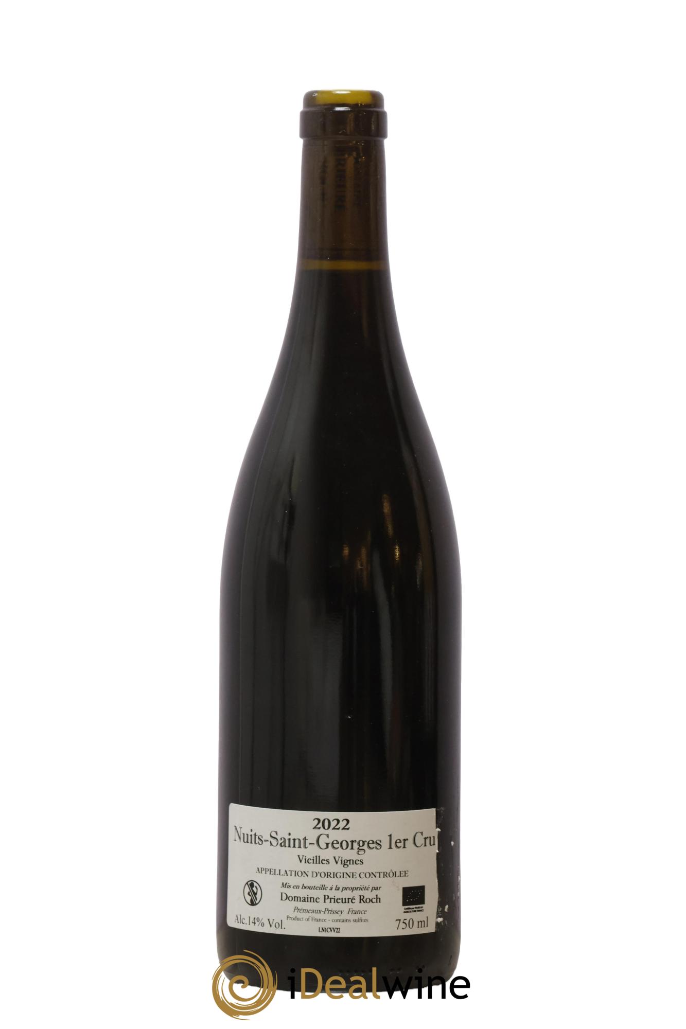 Nuits-Saint-Georges 1er Cru Vieilles Vignes Prieuré Roch 2022 - Lotto di 1 bottiglia - 1