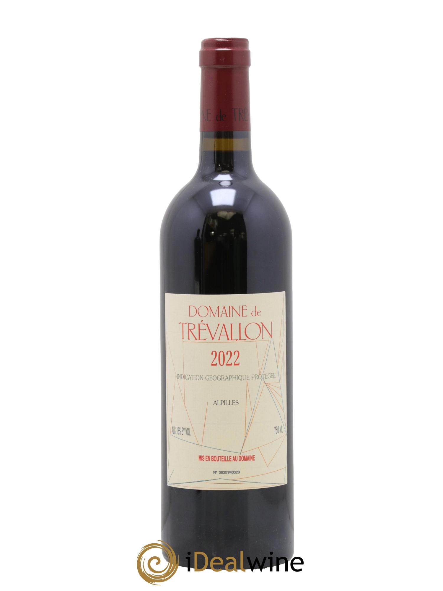 Alpilles Trévallon (Domaine de) Eloi Dürrbach 2022 - Lot de 1 bouteille - 0