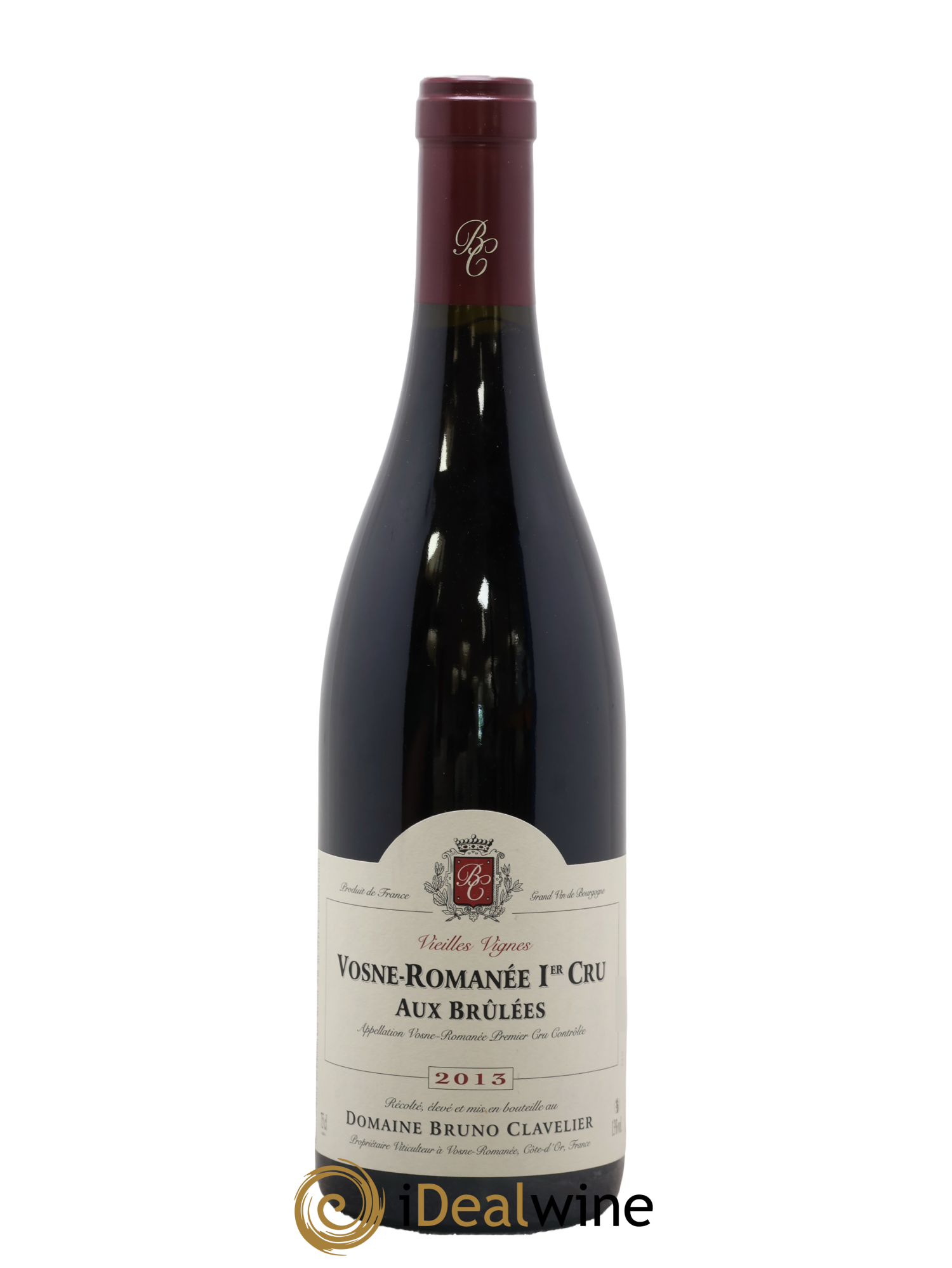 Vosne-Romanée 1er Cru Aux Brulées Vieilles Vignes Bruno Clavelier 2013 - Lot de 1 bouteille - 0