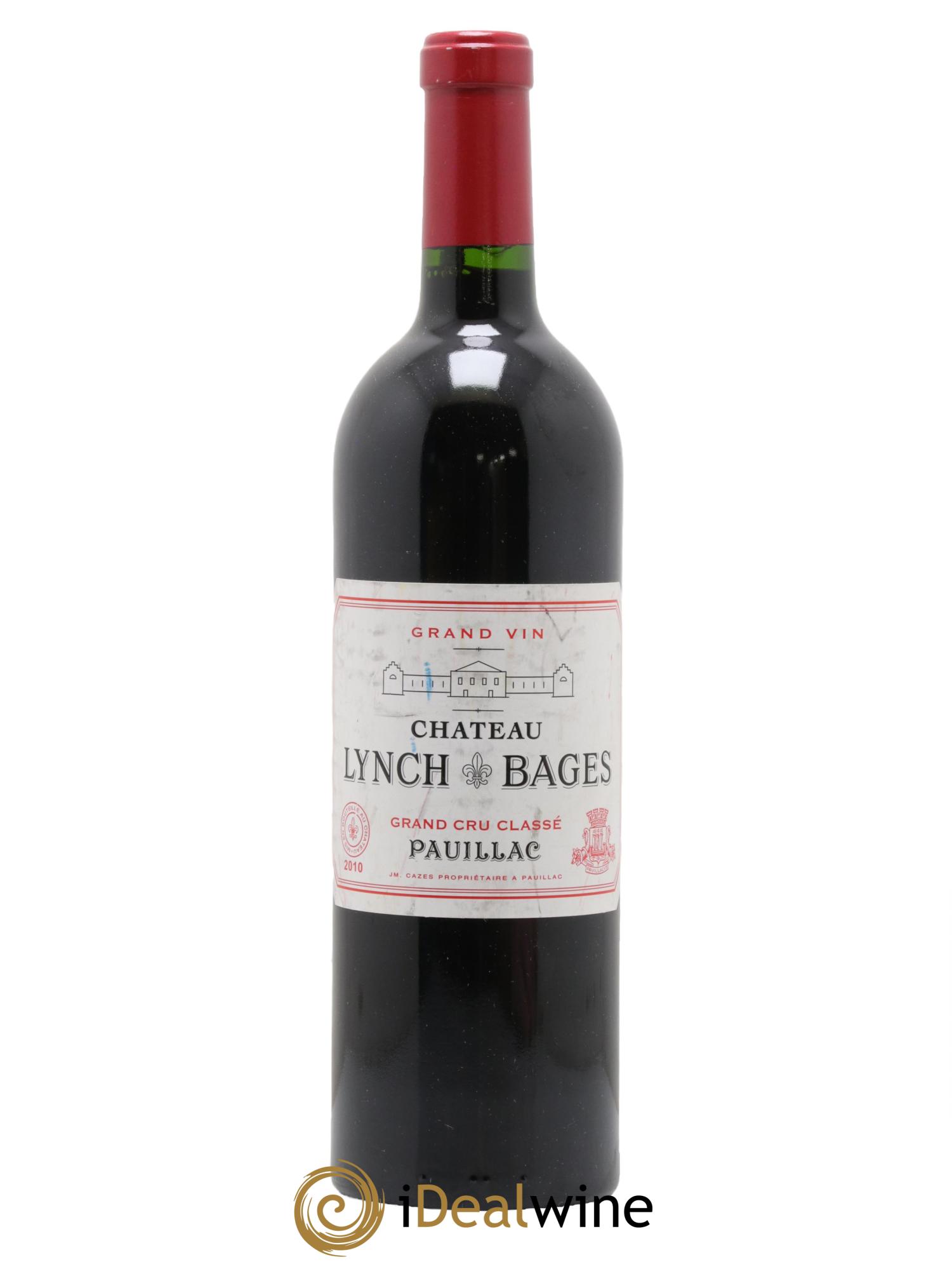 Château Lynch Bages 5ème Grand Cru Classé 2010 - Lot de 1 bouteille - 0