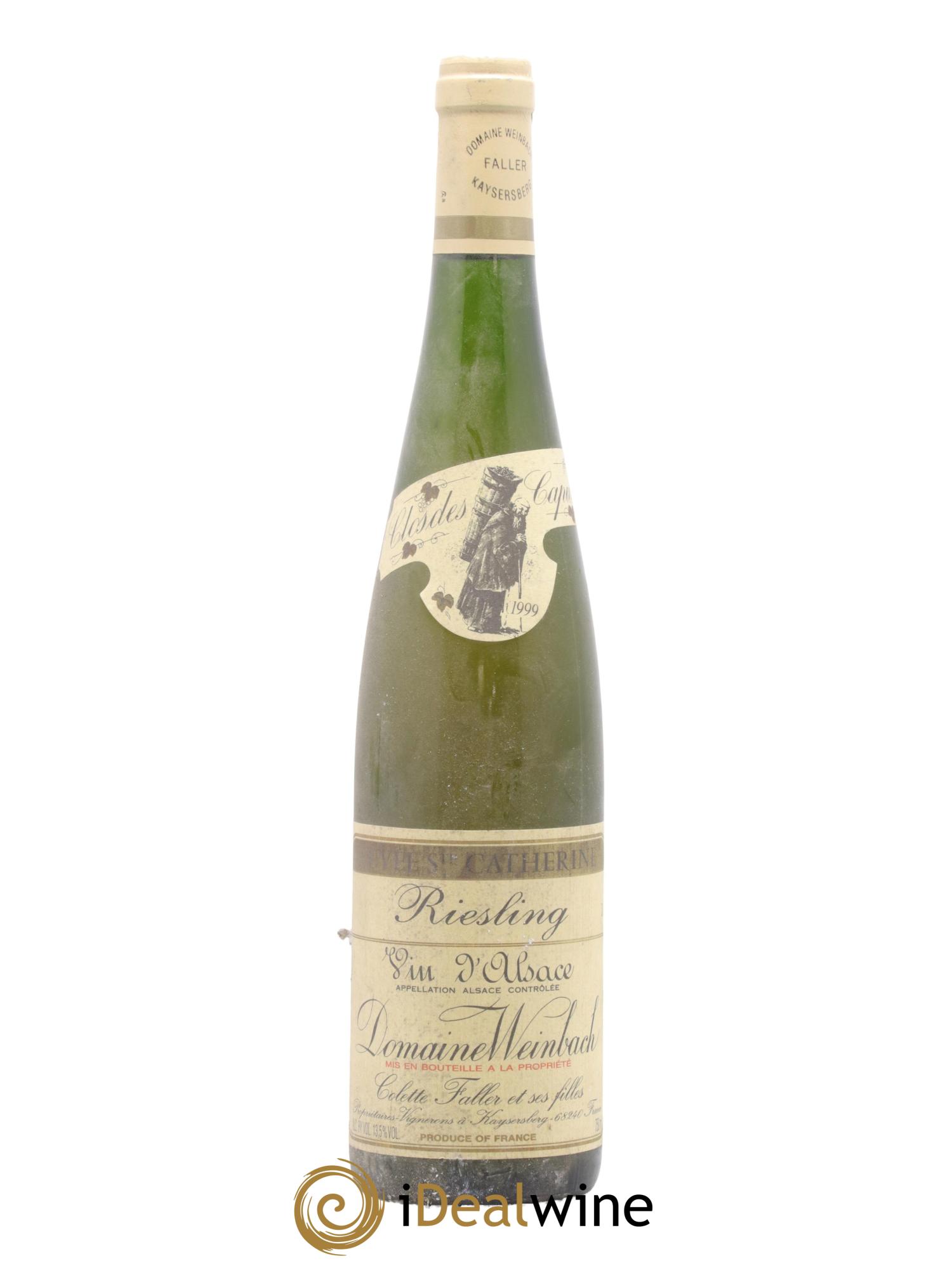 Alsace Riesling Cuvée Sainte-Catherine Weinbach (Domaine) 1999 - Lot of 1 bottle - 0