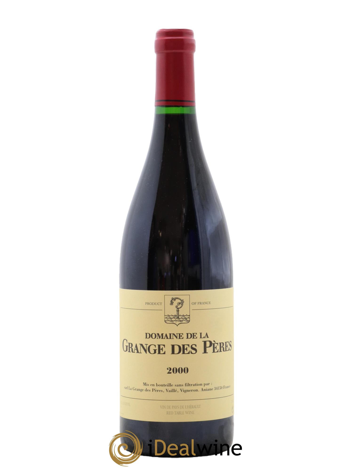 Pays d'Hérault Grange des Pères Laurent Vaillé 2000 - Lot de 1 bouteille - 0