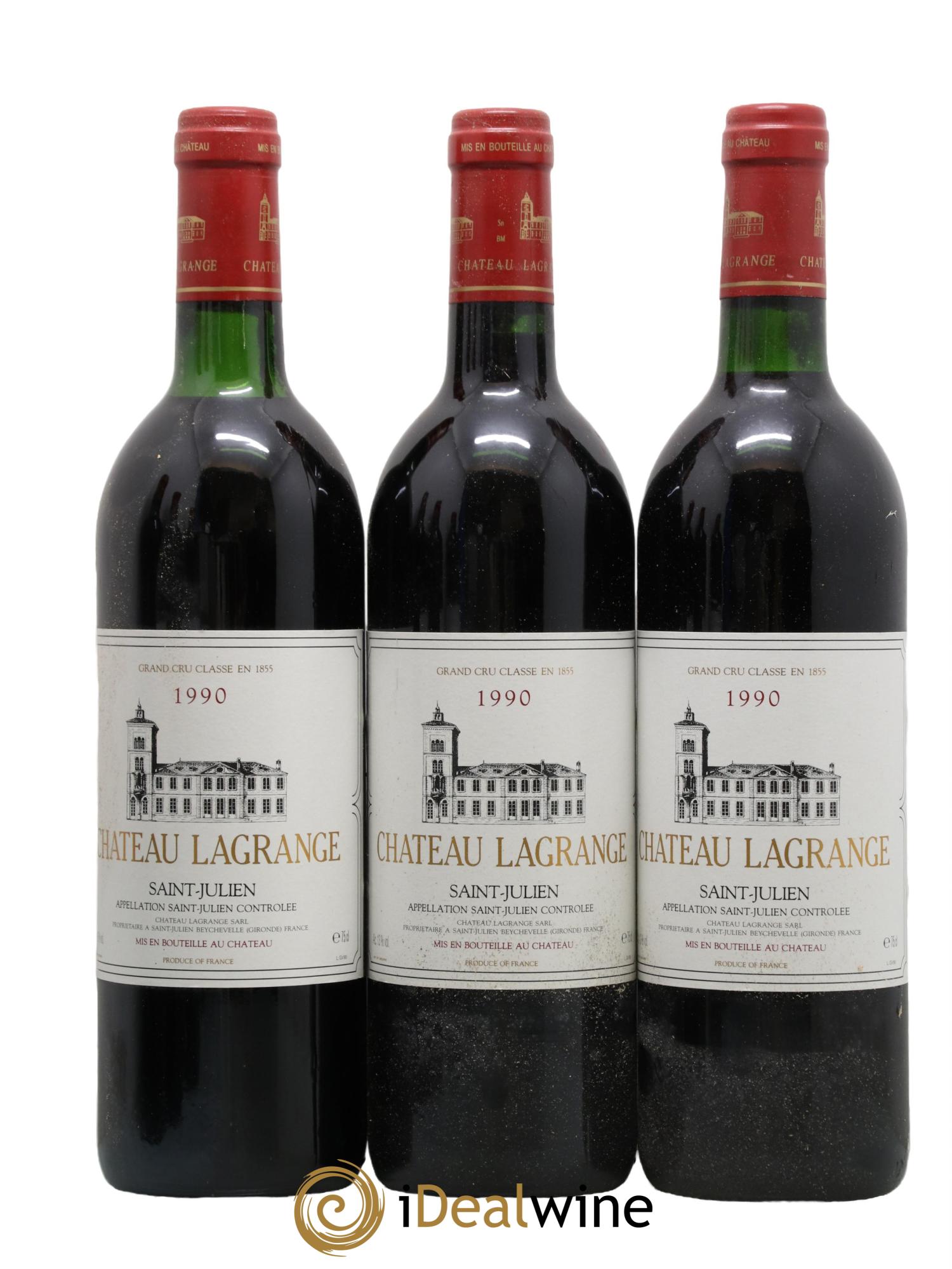 Château Lagrange 3ème Grand Cru Classé 1990 - Lot de 12 bouteilles - 3