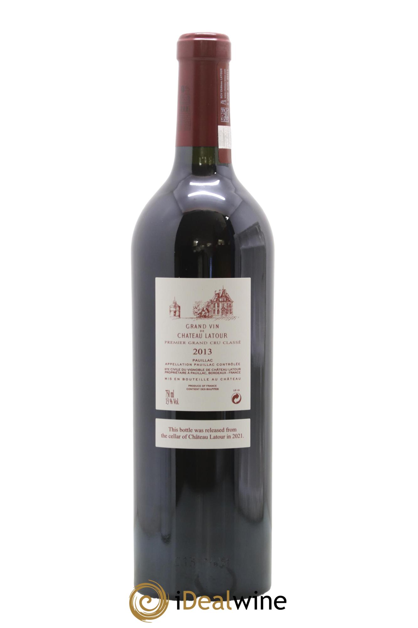 Château Latour 1er Grand Cru Classé 2013 - Lotto di 1 bottiglia - 1
