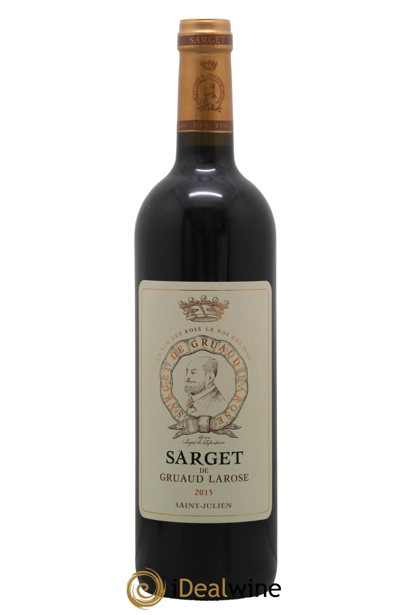 Sarget de Gruaud Larose Second Vin 2015 - Lot de 1 bouteille - 0