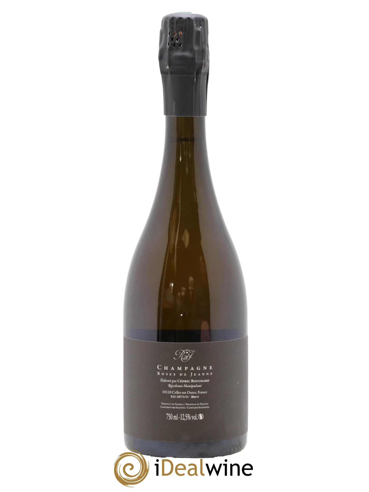 Roses de Jeanne Cuvée Inédite RDJ numéro 3 Cédric Bouchard - Lot de 1 bouteille - 1