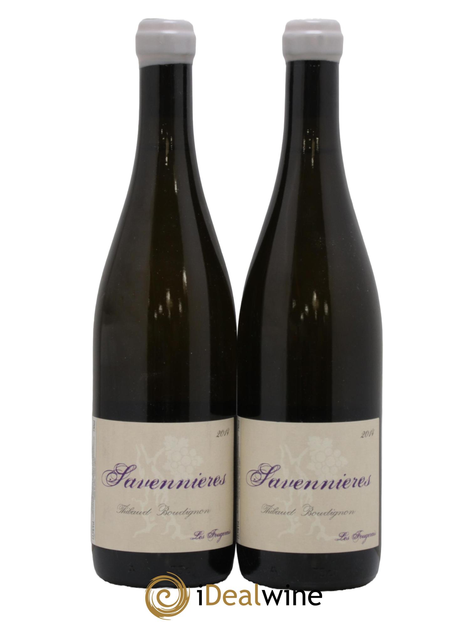 Savennières Les Fougeraies Thibaud Boudignon 2014 - Lot de 2 bouteilles - 0
