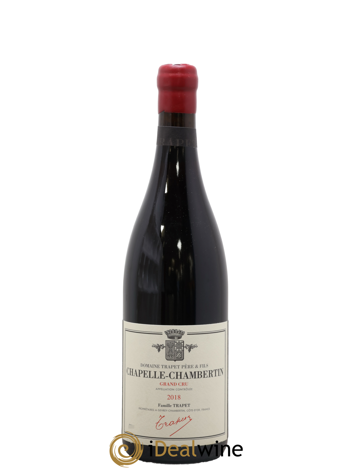 Chapelle-Chambertin Grand Cru Domaine Trapet 2018 - Lot de 1 bouteille - 0