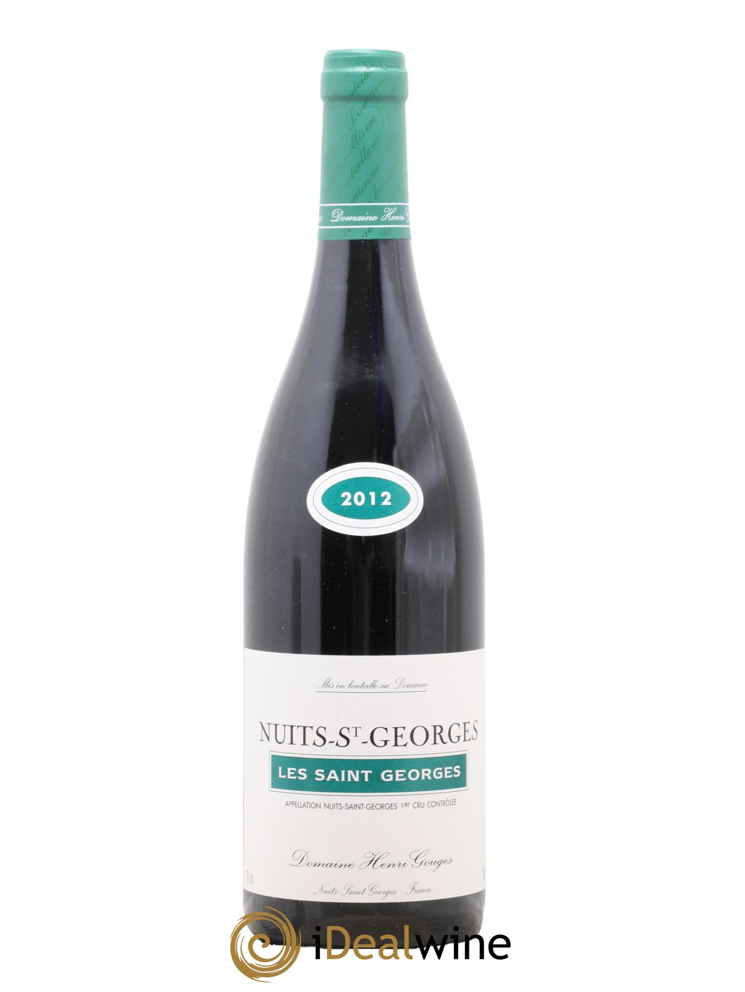 Nuits-Saint-Georges 1er Cru Les Saints Georges Henri Gouges 2012 - Posten von 1 Flasche - 0