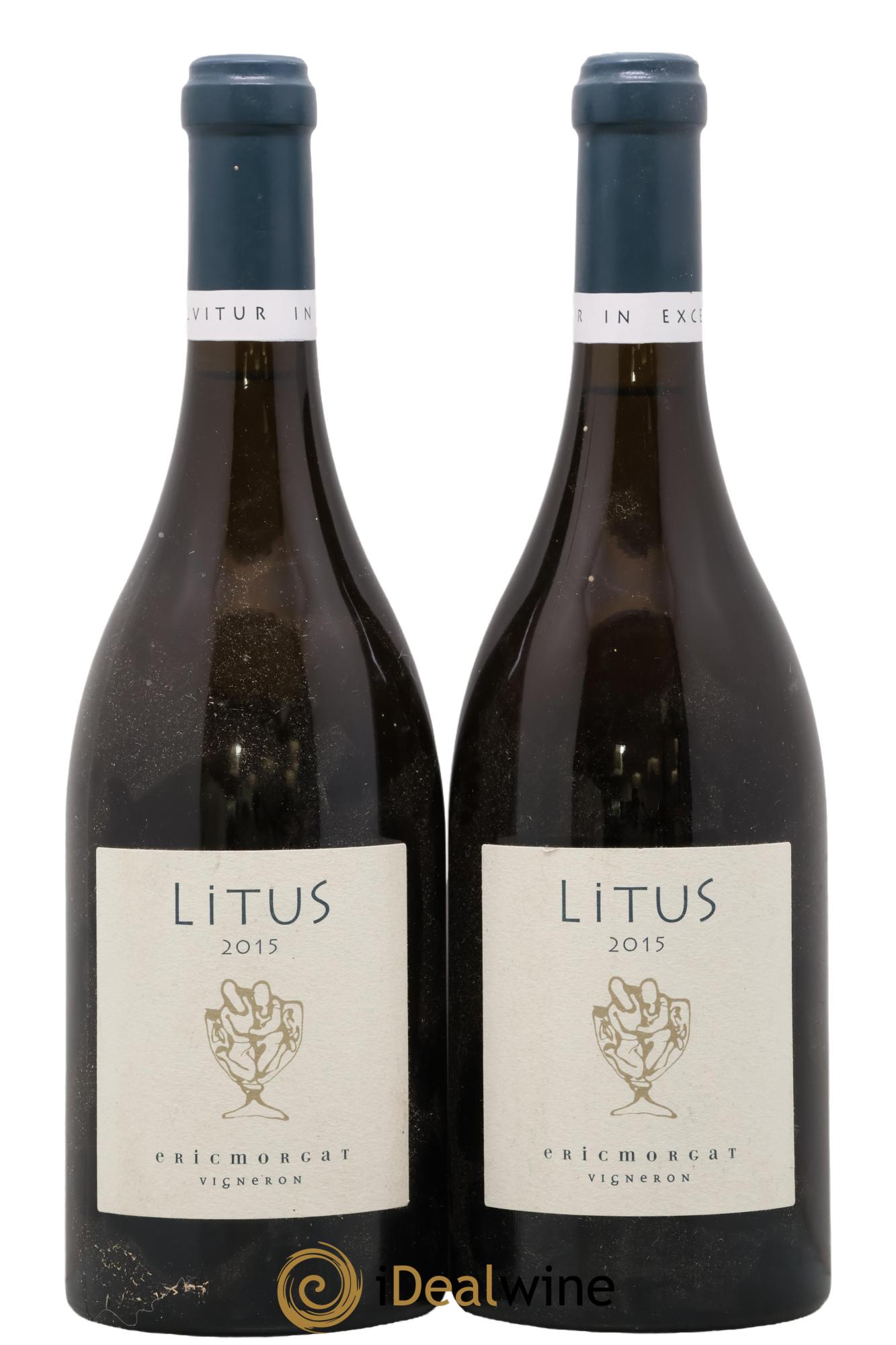 Anjou Litus Eric Morgat 2015 - Lot of 2 bottles - 0